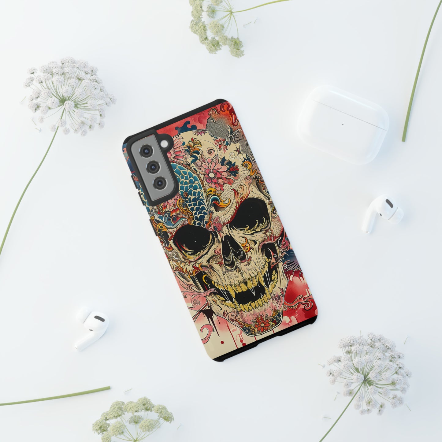 Tough Phone Case Skull 05