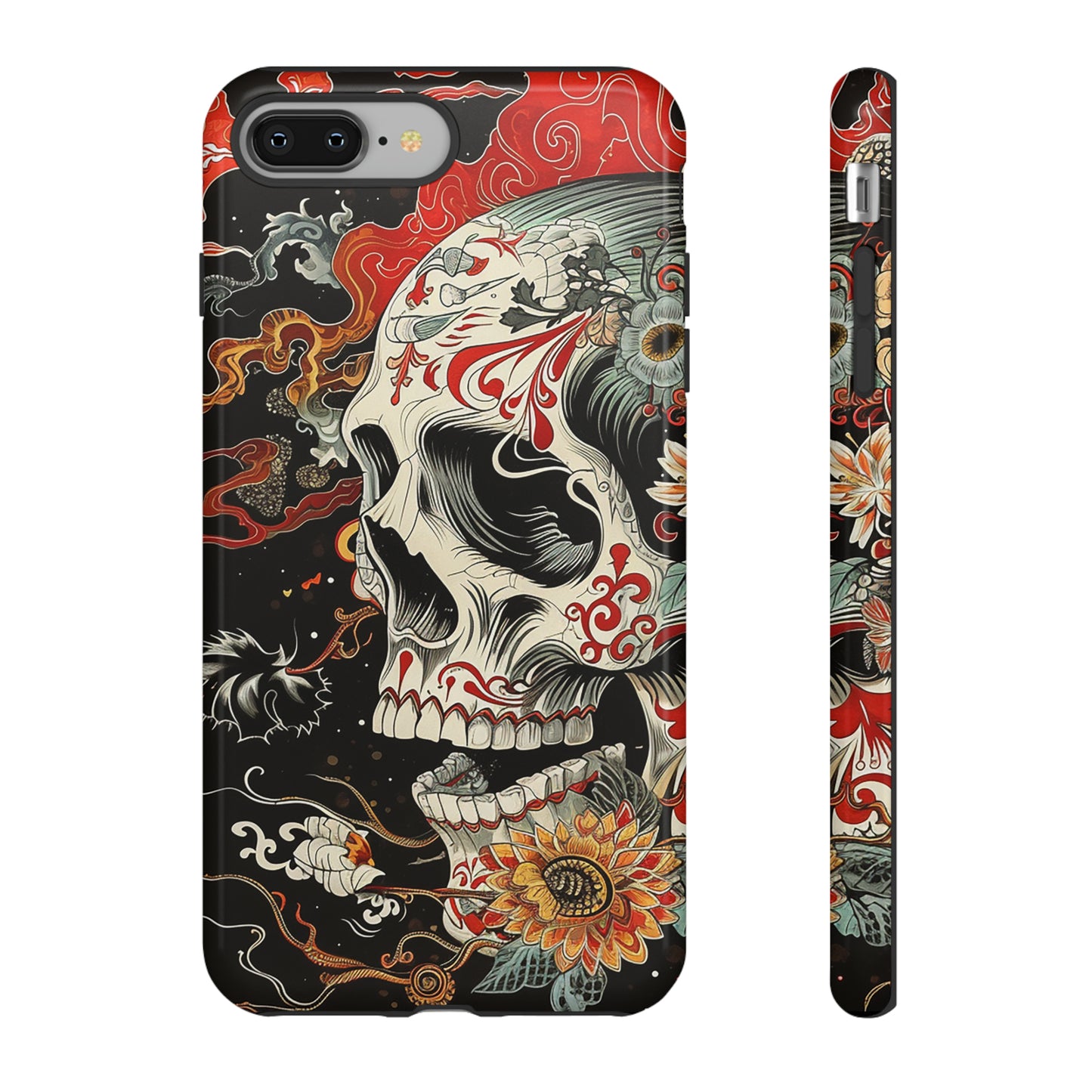 Tough Phone Case Skull 07