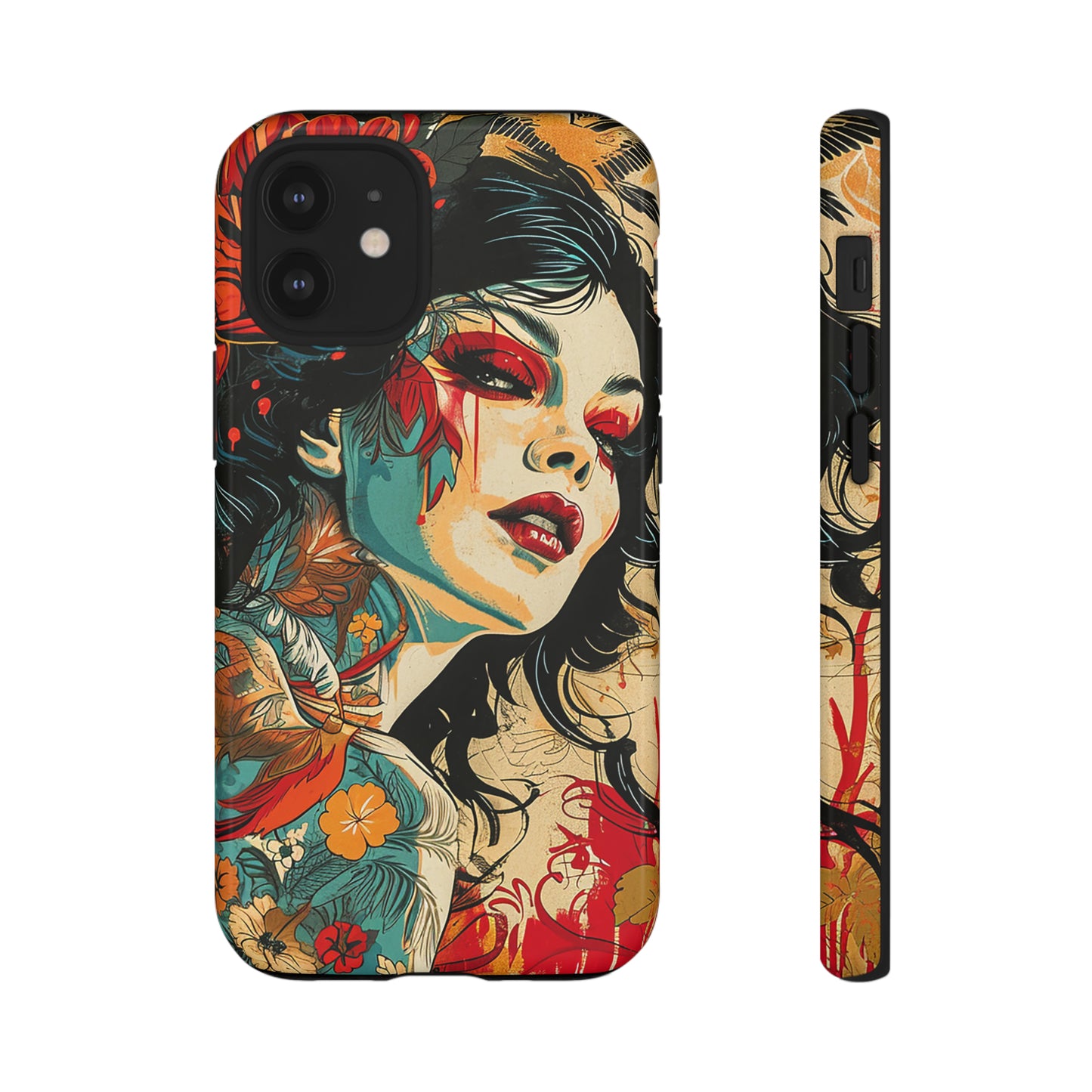 Tough Phone Case Lady 01