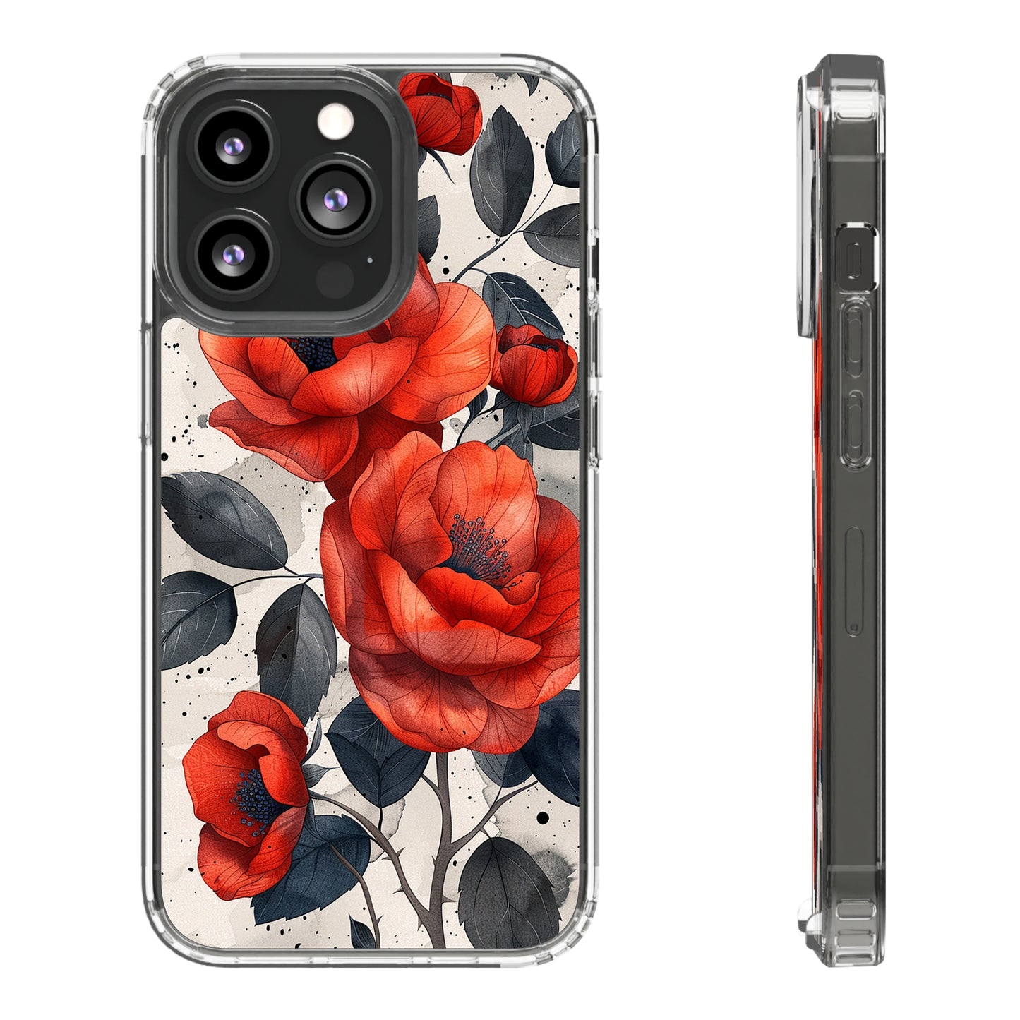 Clear Phone Cases Floral