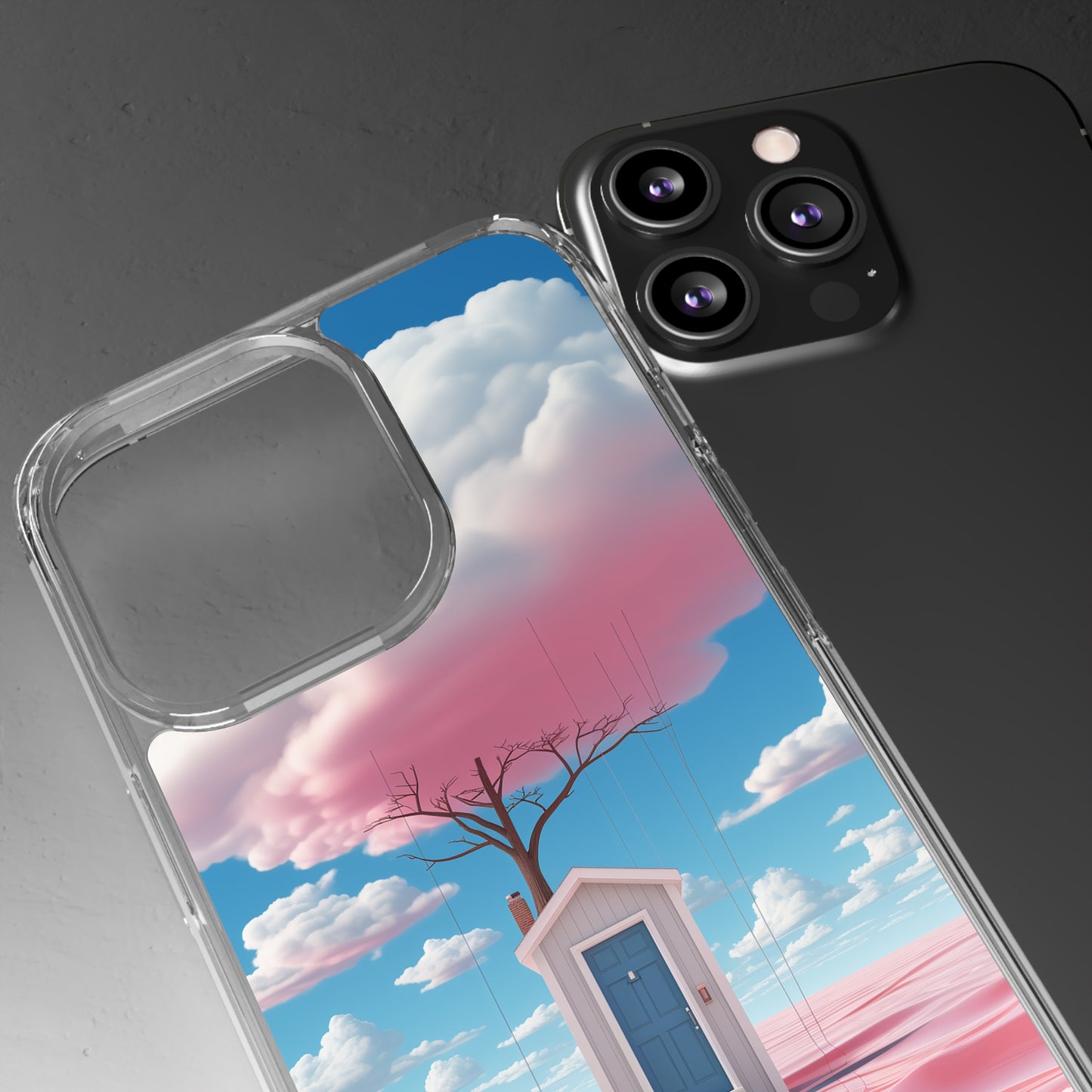 Clear Phone Cases Surreal Art