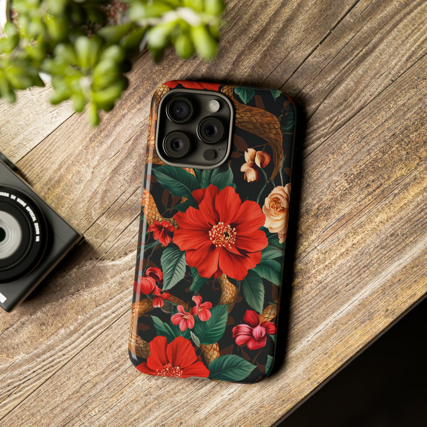 Tough Phone Case Flower 03