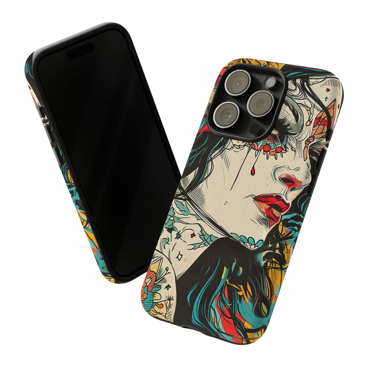 Tough Phone Case Lady 02