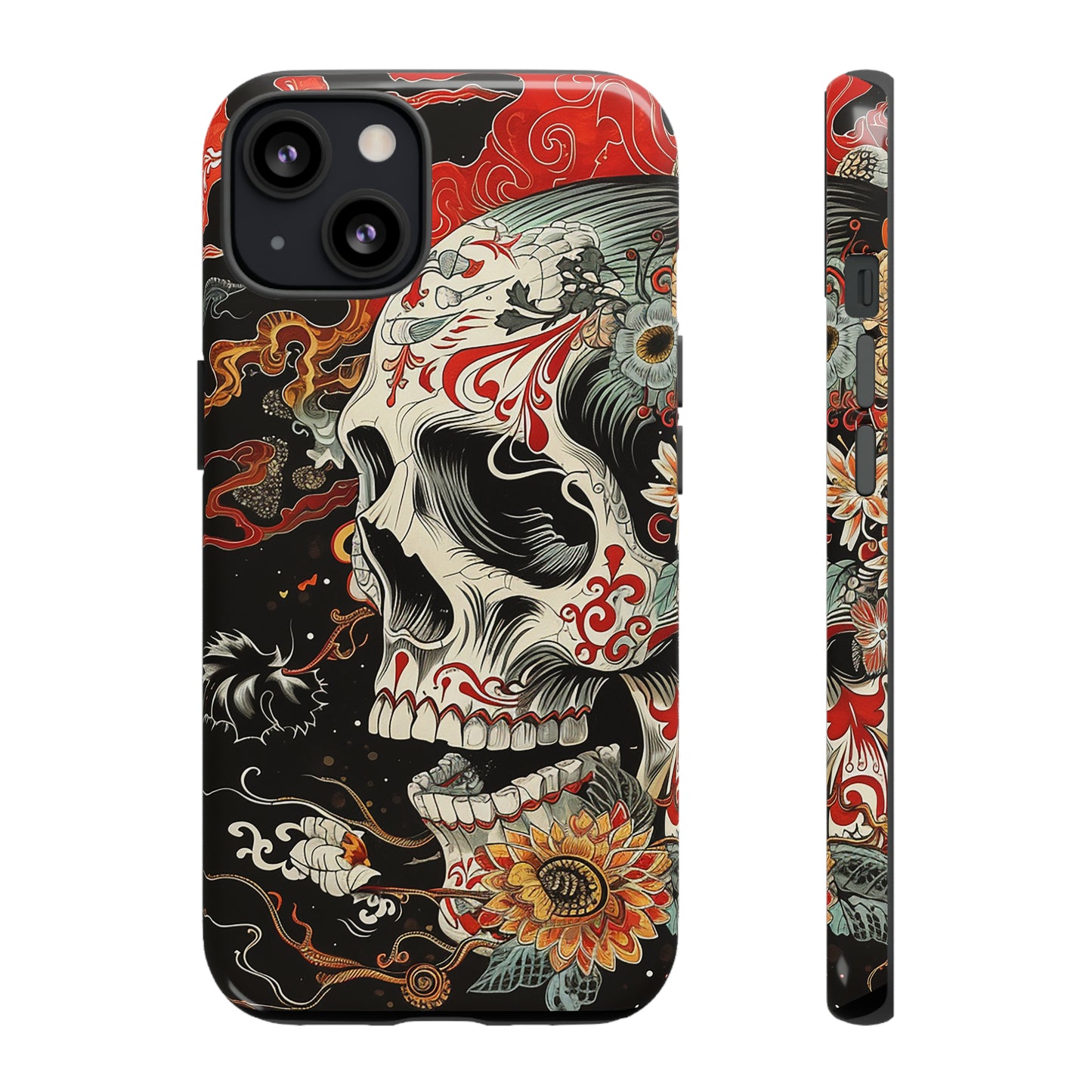 Tough Phone Case Skull 07