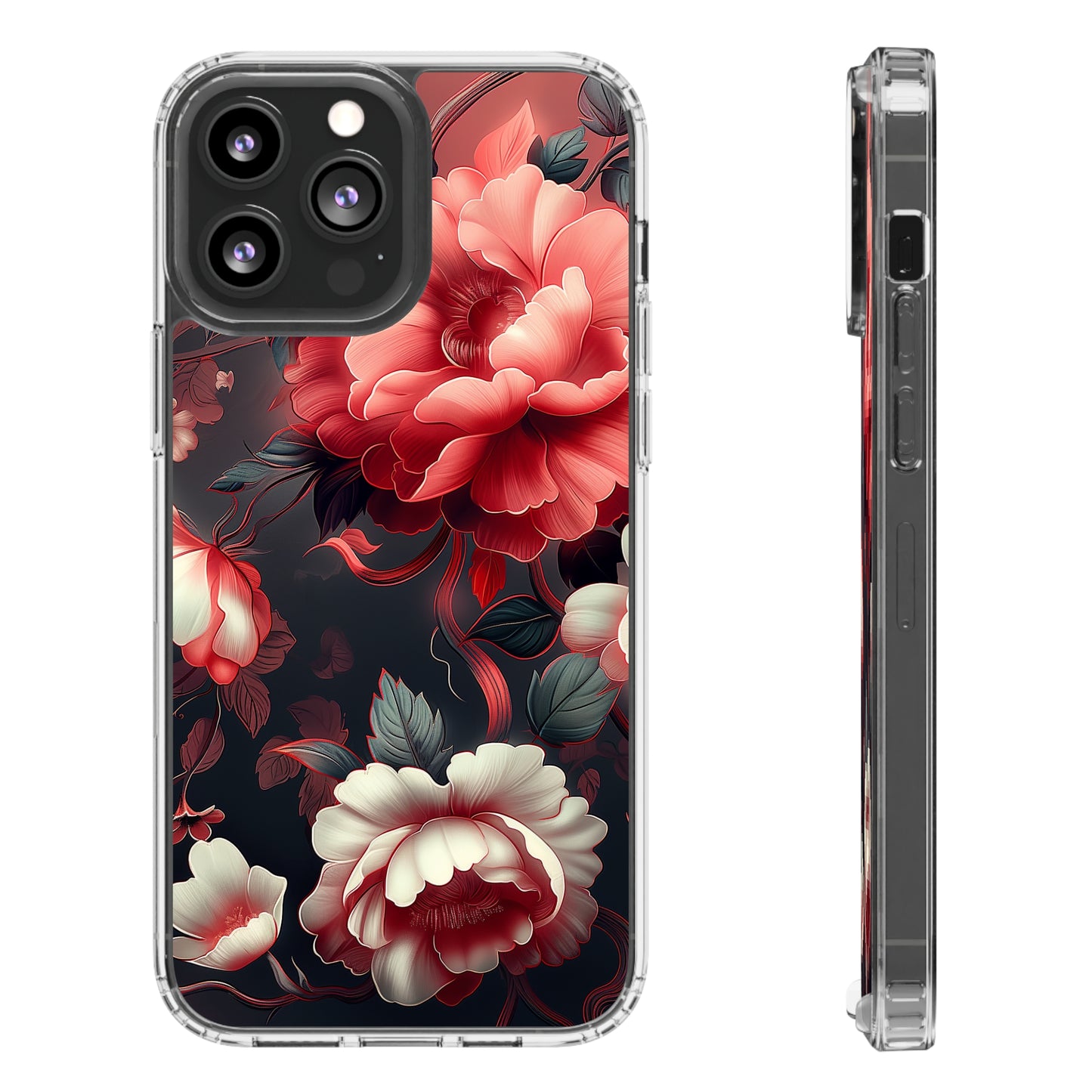 Clear Phone Cases Floral