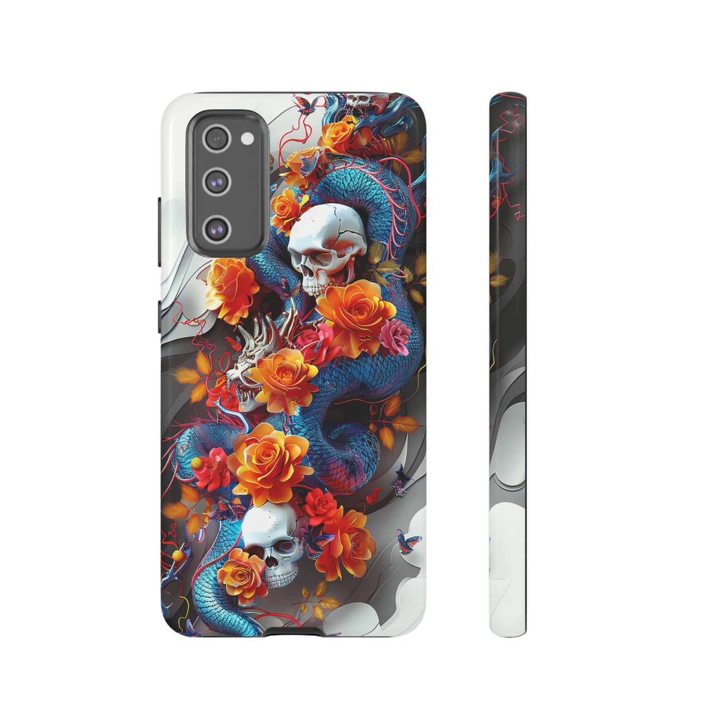 Tough Phone Case Skull 02