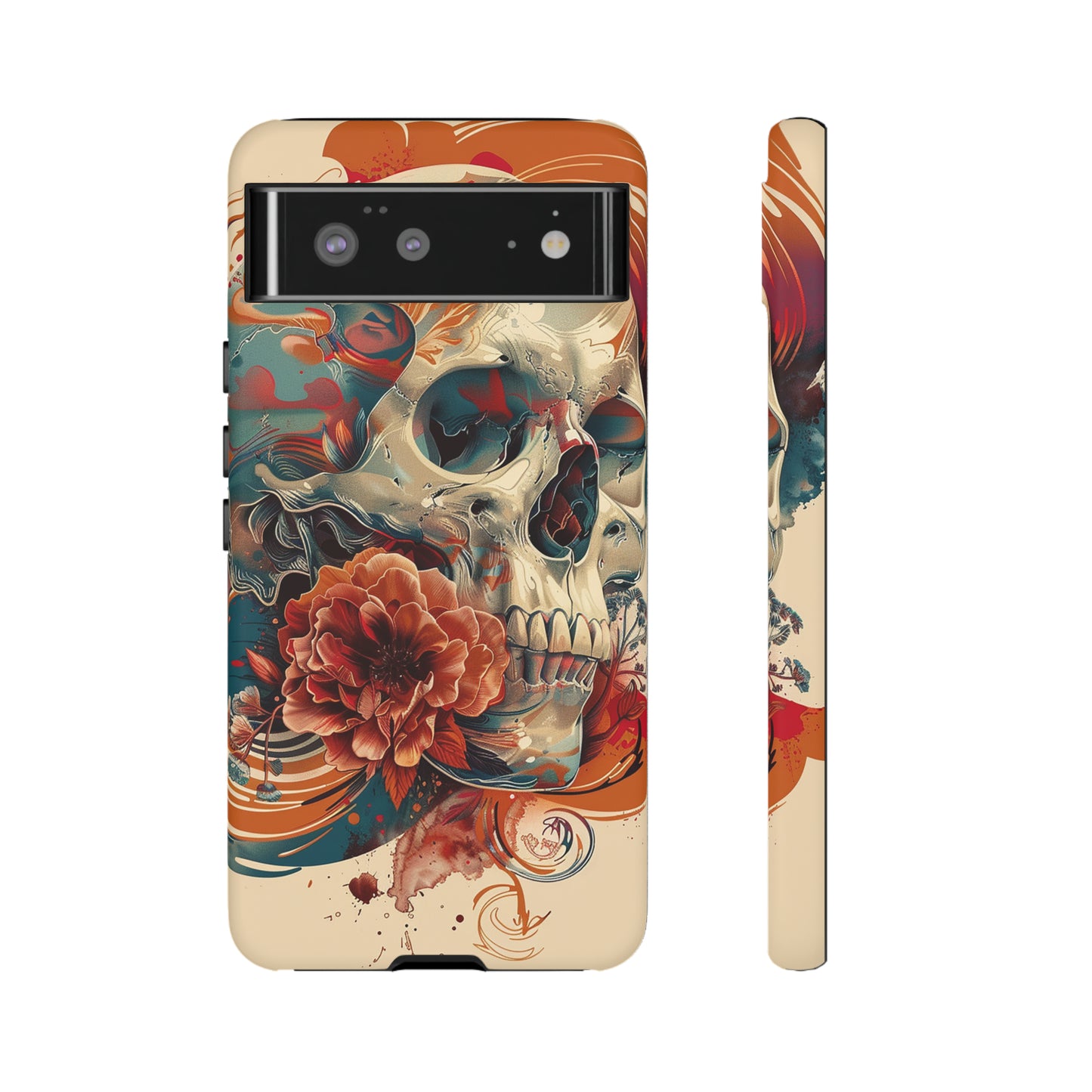 Tough Phone Case Skull 04