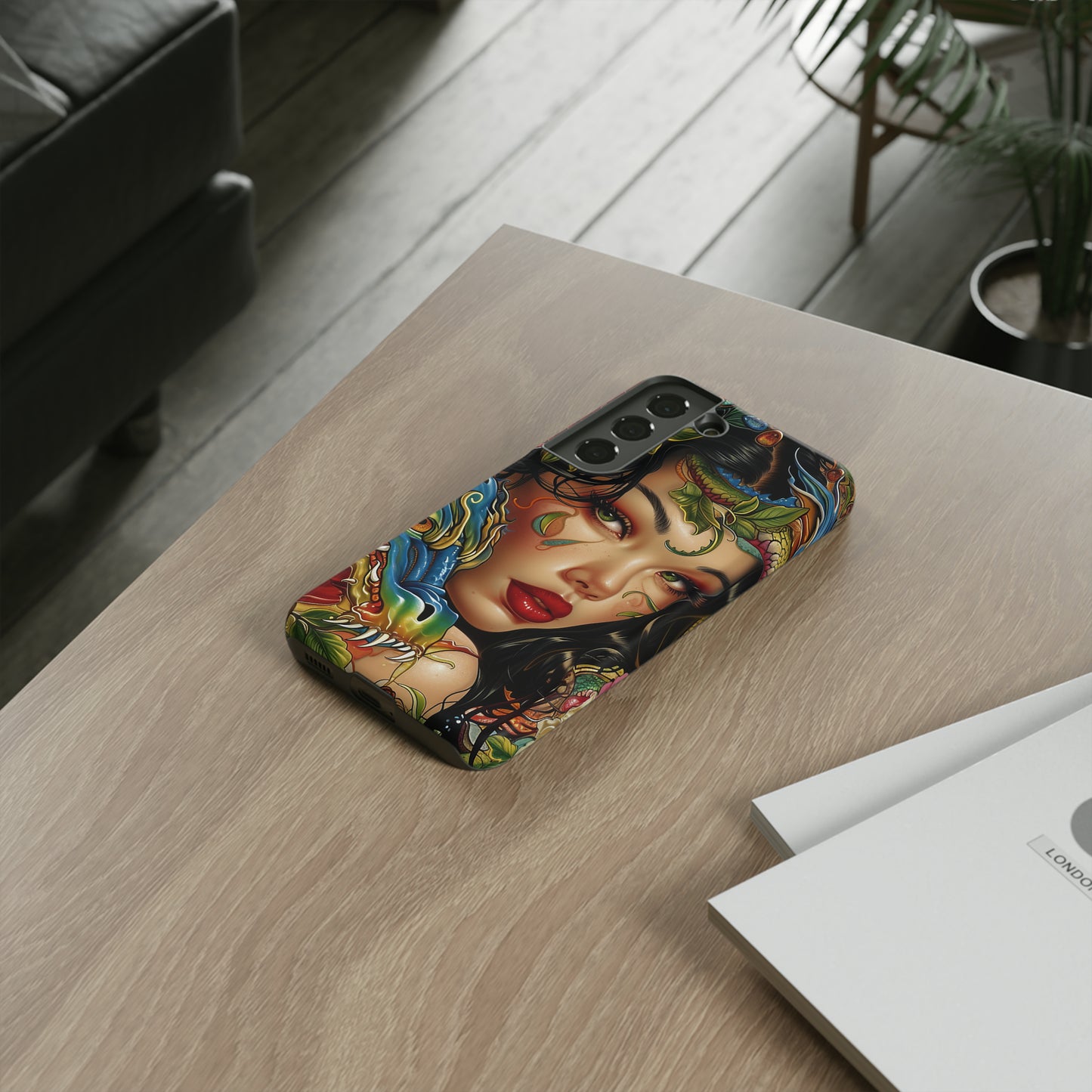 Tough Phone Case Lady 03