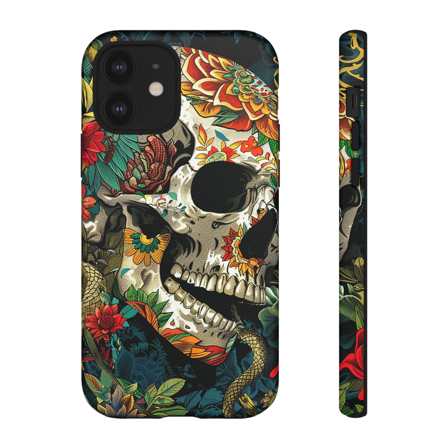 Tough Phone Case Skull 01