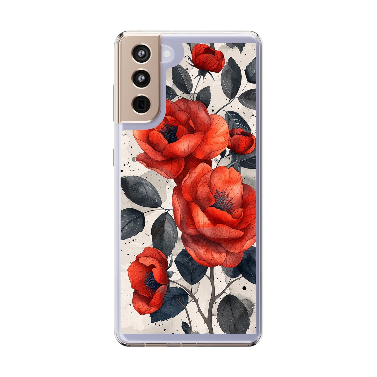 Clear Phone Cases Floral