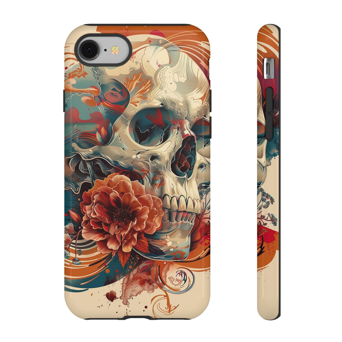 Tough Phone Case Skull 04