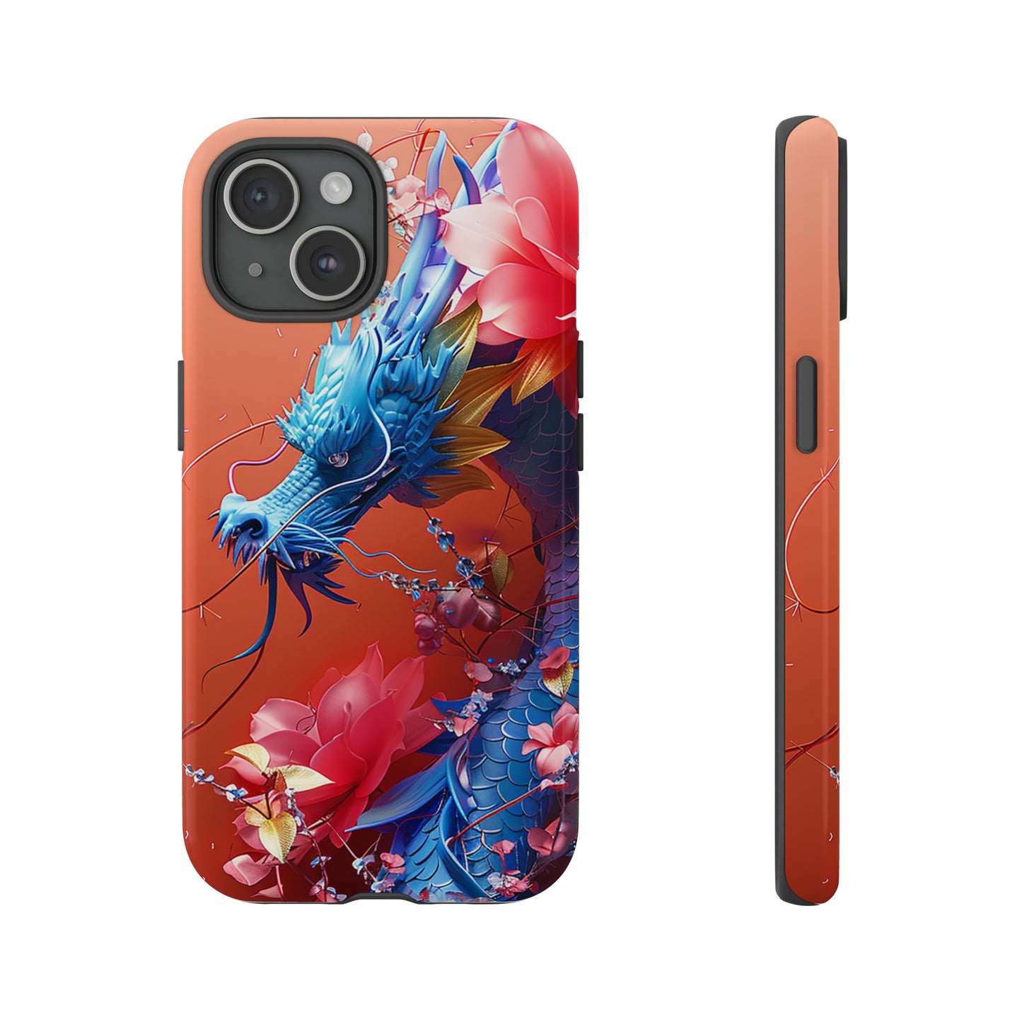 Tough Phone Cases Azure Serpent