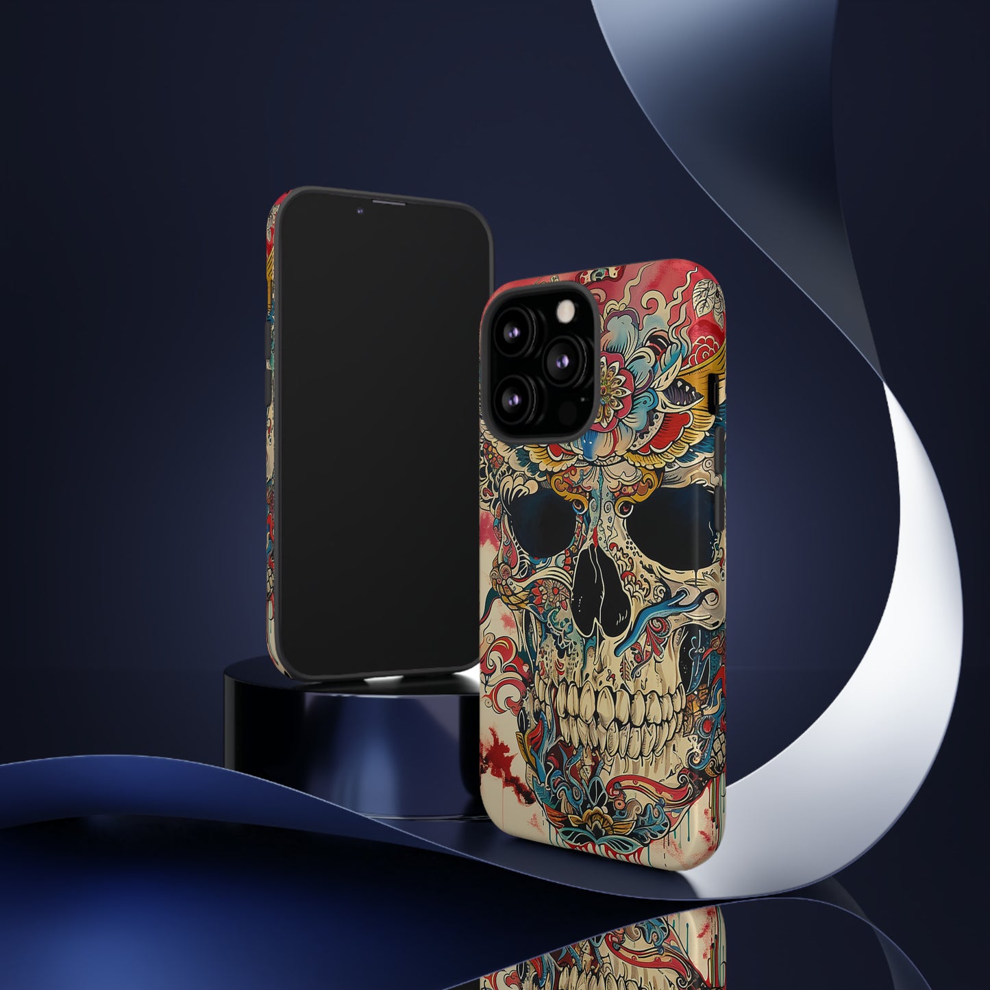 Tough Phone Case Skull 06
