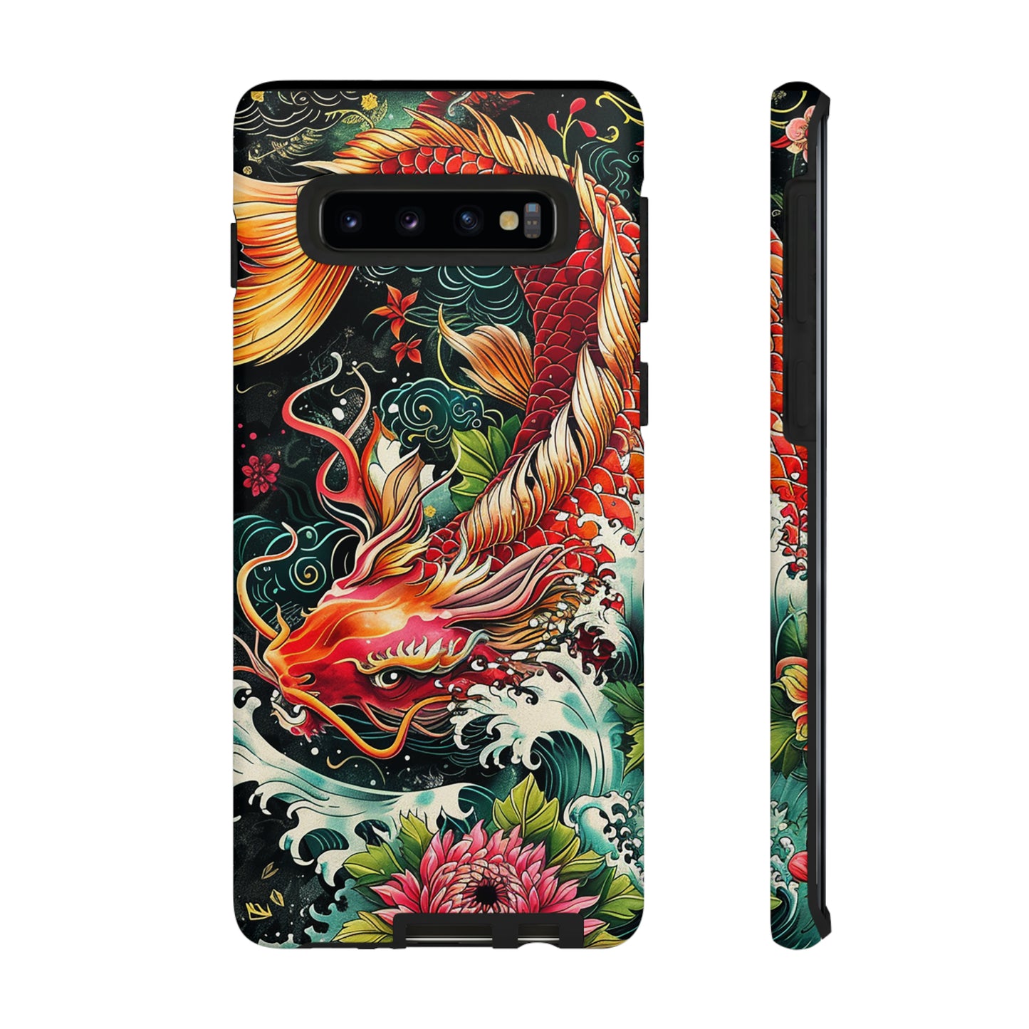 Tough Phone Case Japanese Koi Fish