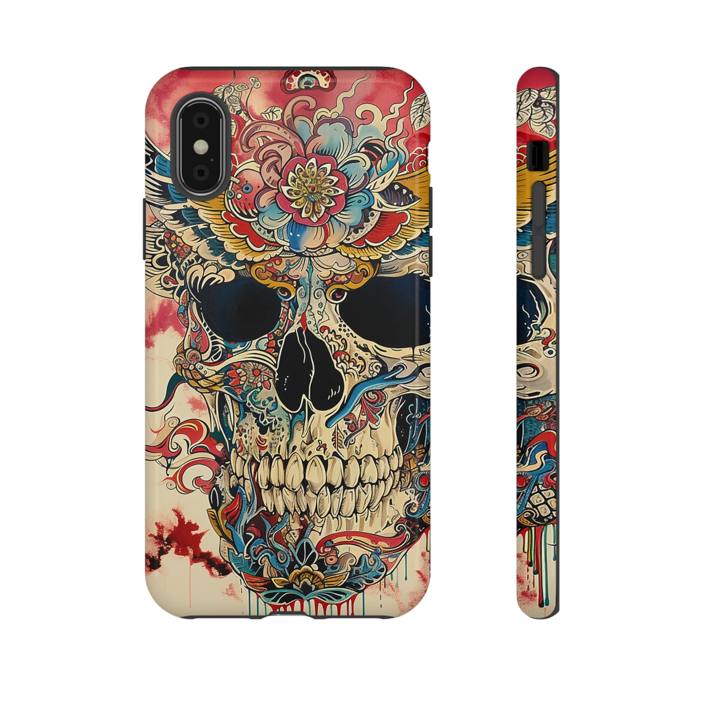 Tough Phone Case Skull 06