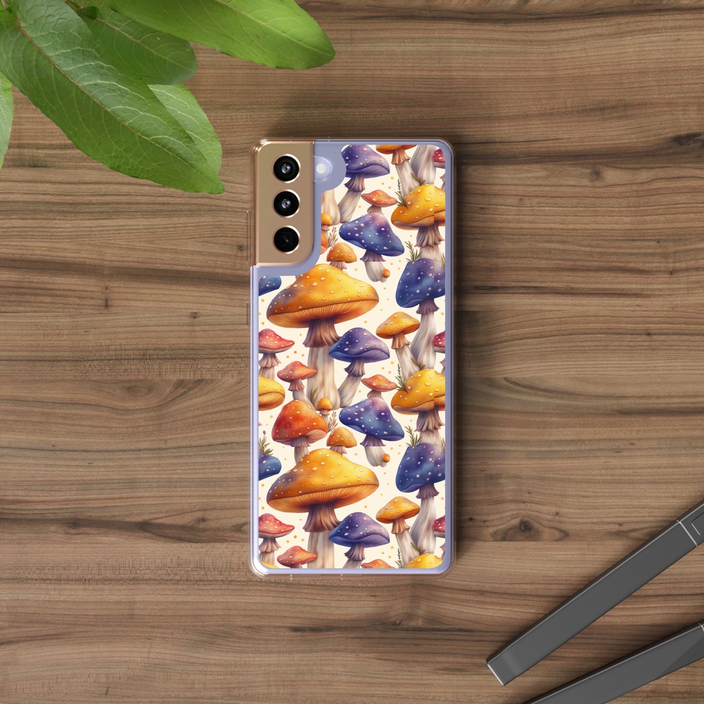 Clear Phone Cases Mushrooms