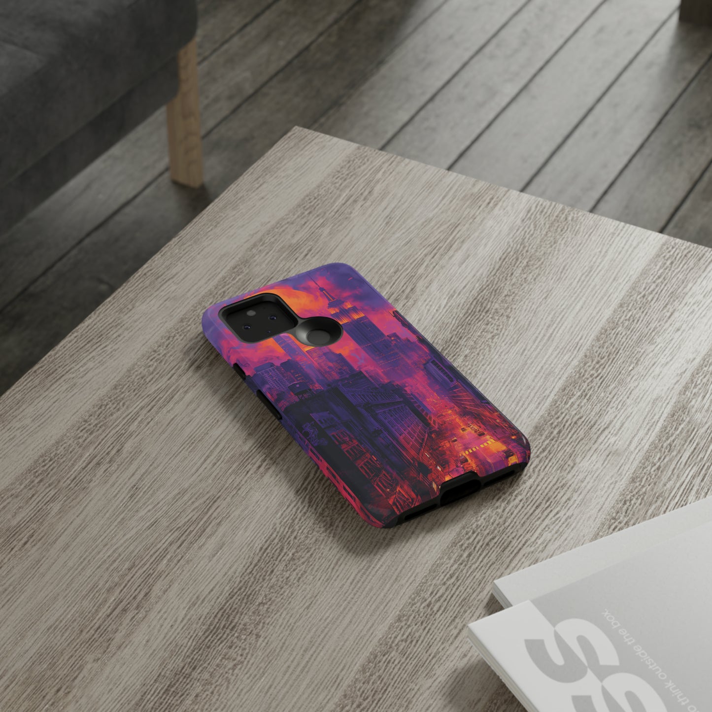 Tough Phone Case New York City Purple Haze