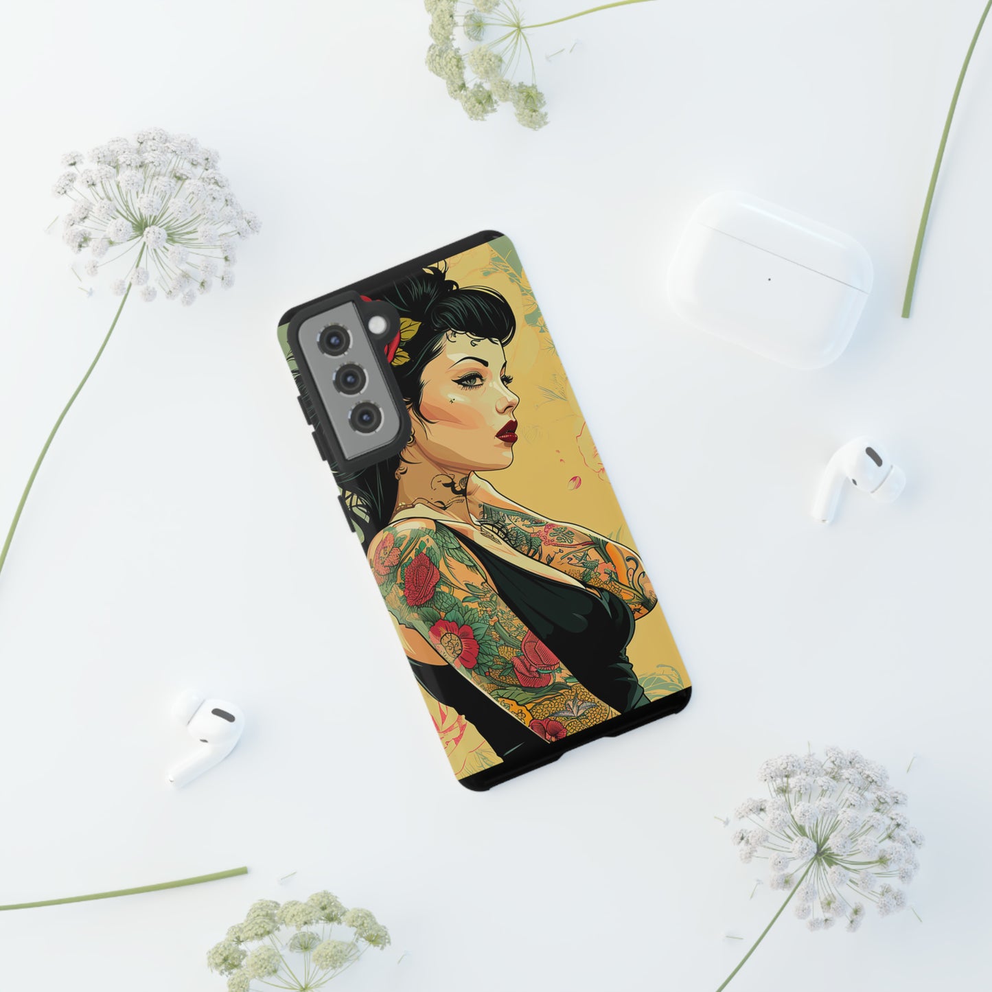 Tough Phone Case Lady 06