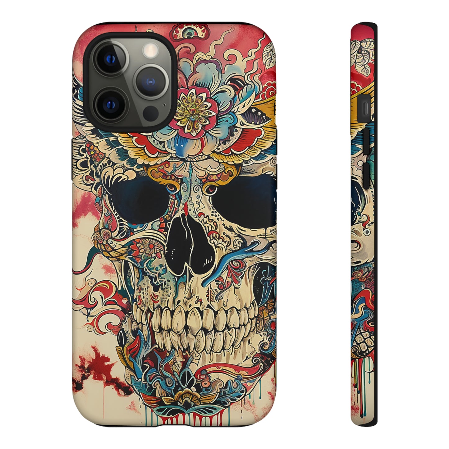 Tough Phone Case Skull 06