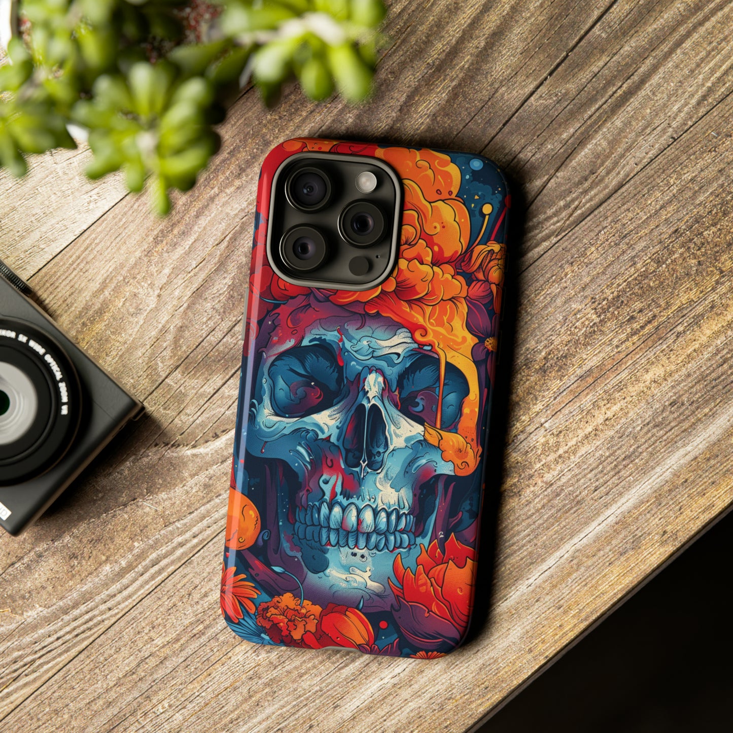 Tough Phone Case Skull