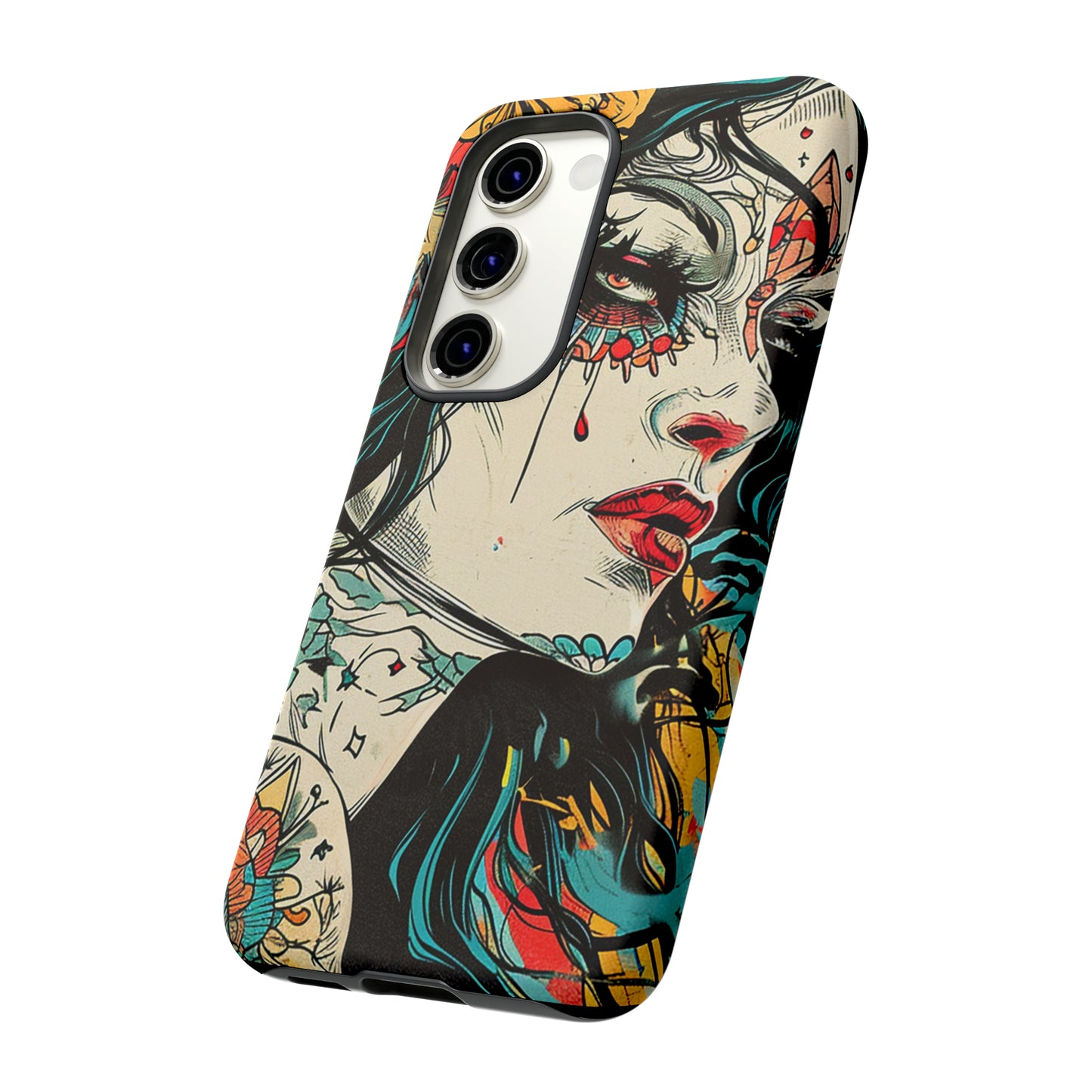 Tough Phone Case Lady 02