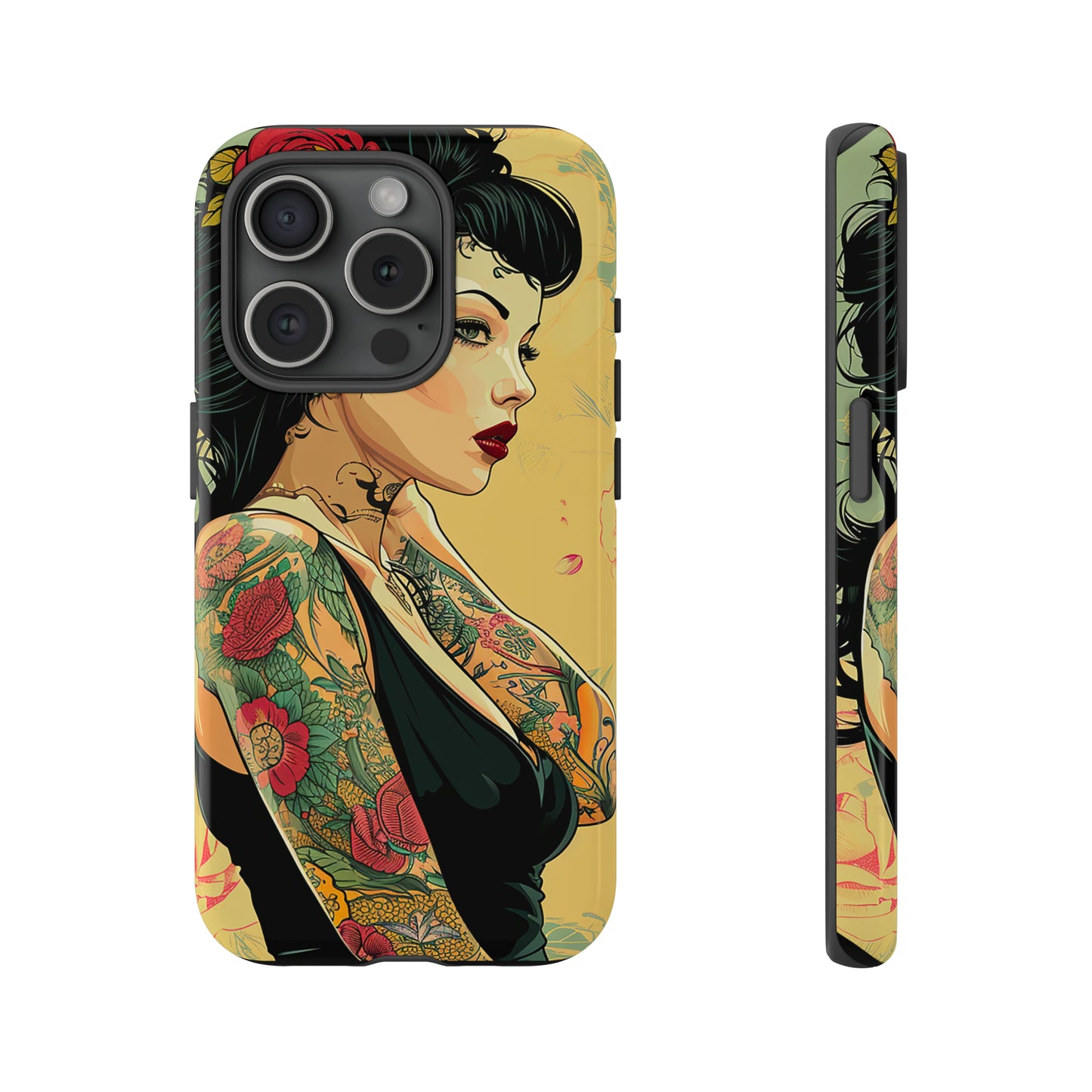 Tough Phone Case Lady 06