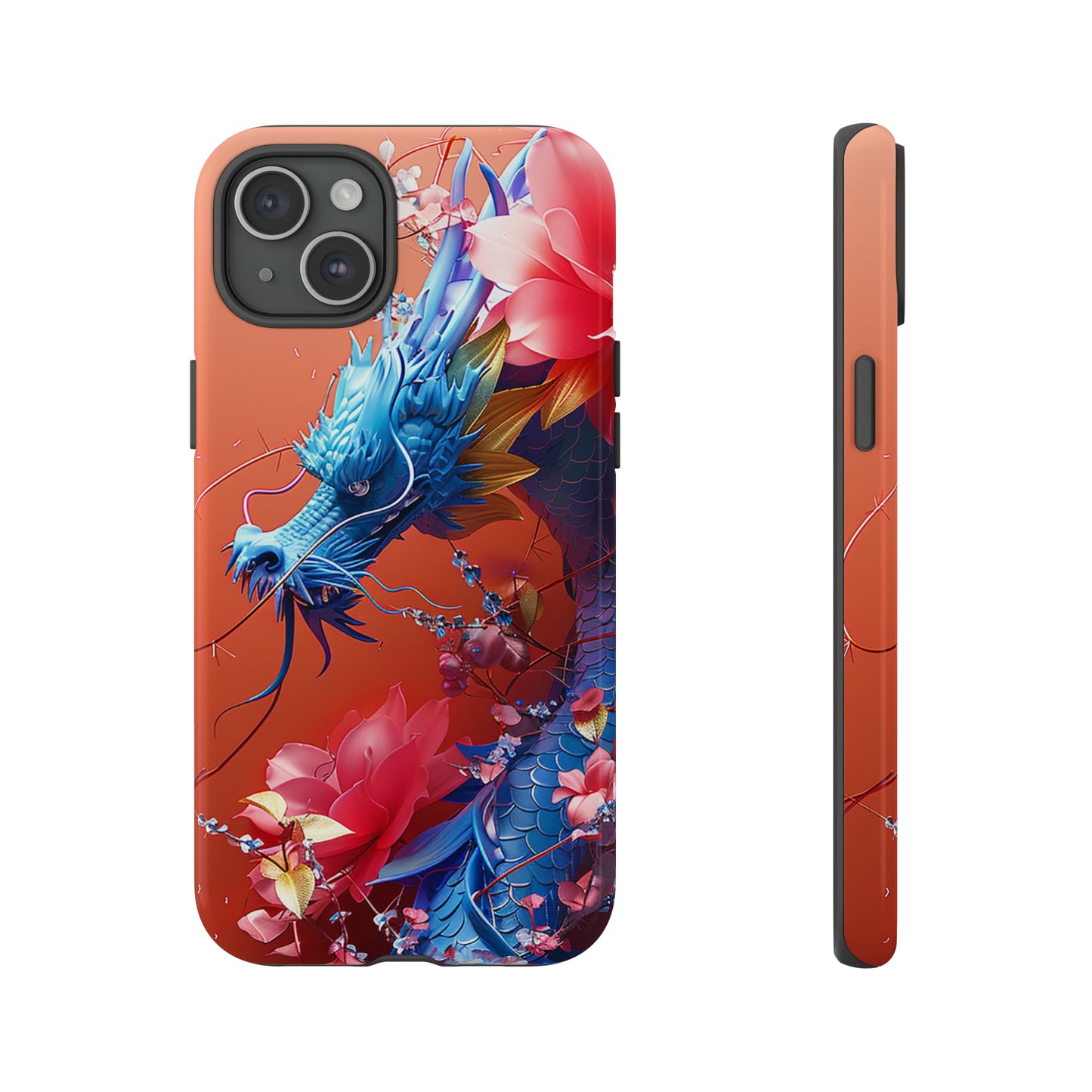 Tough Phone Cases Azure Serpent