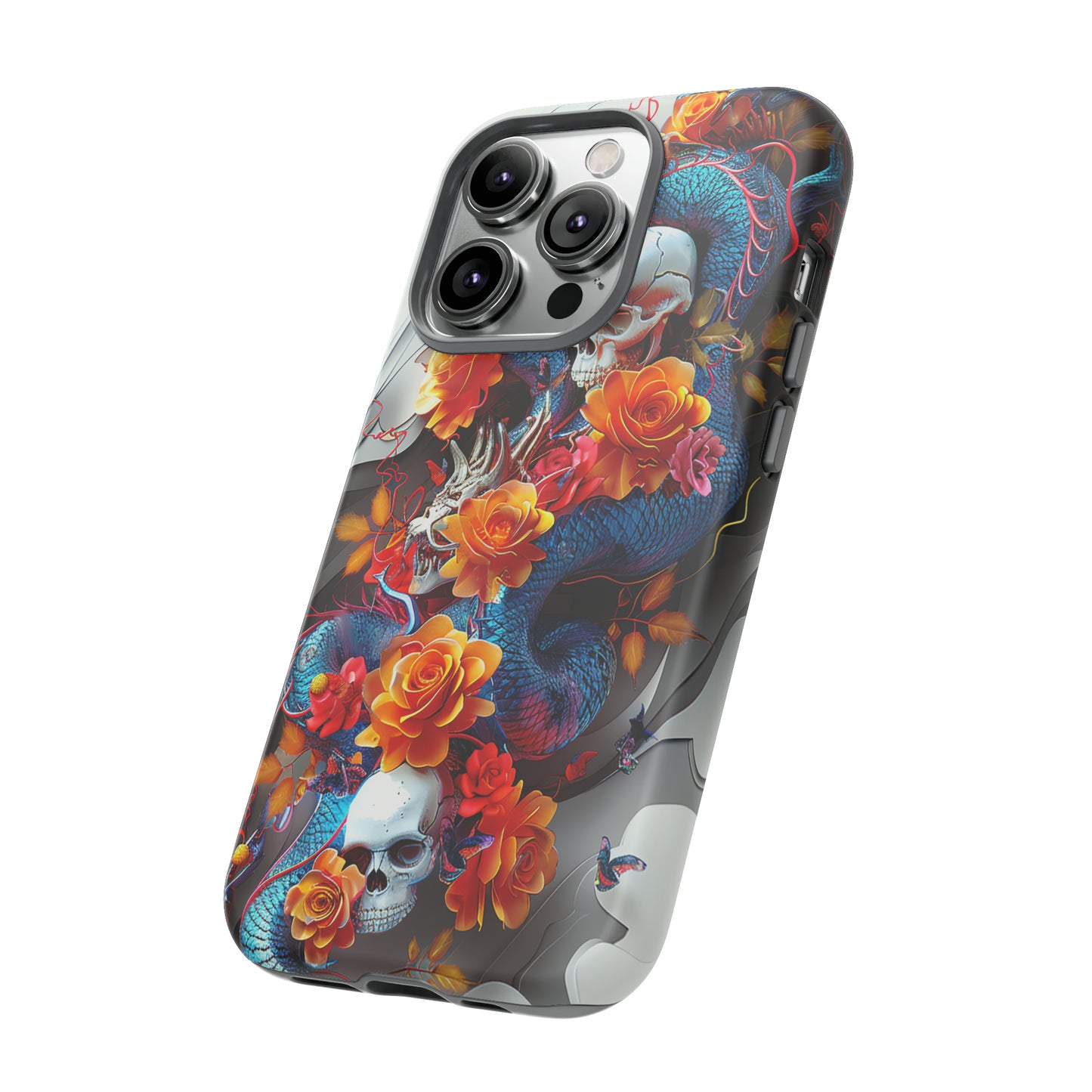 Tough Phone Case Skull 02