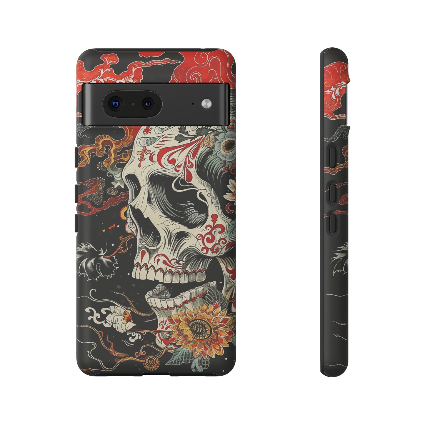 Tough Phone Case Skull 07