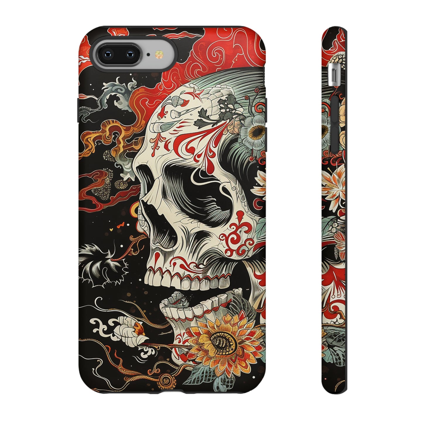 Tough Phone Case Skull 07