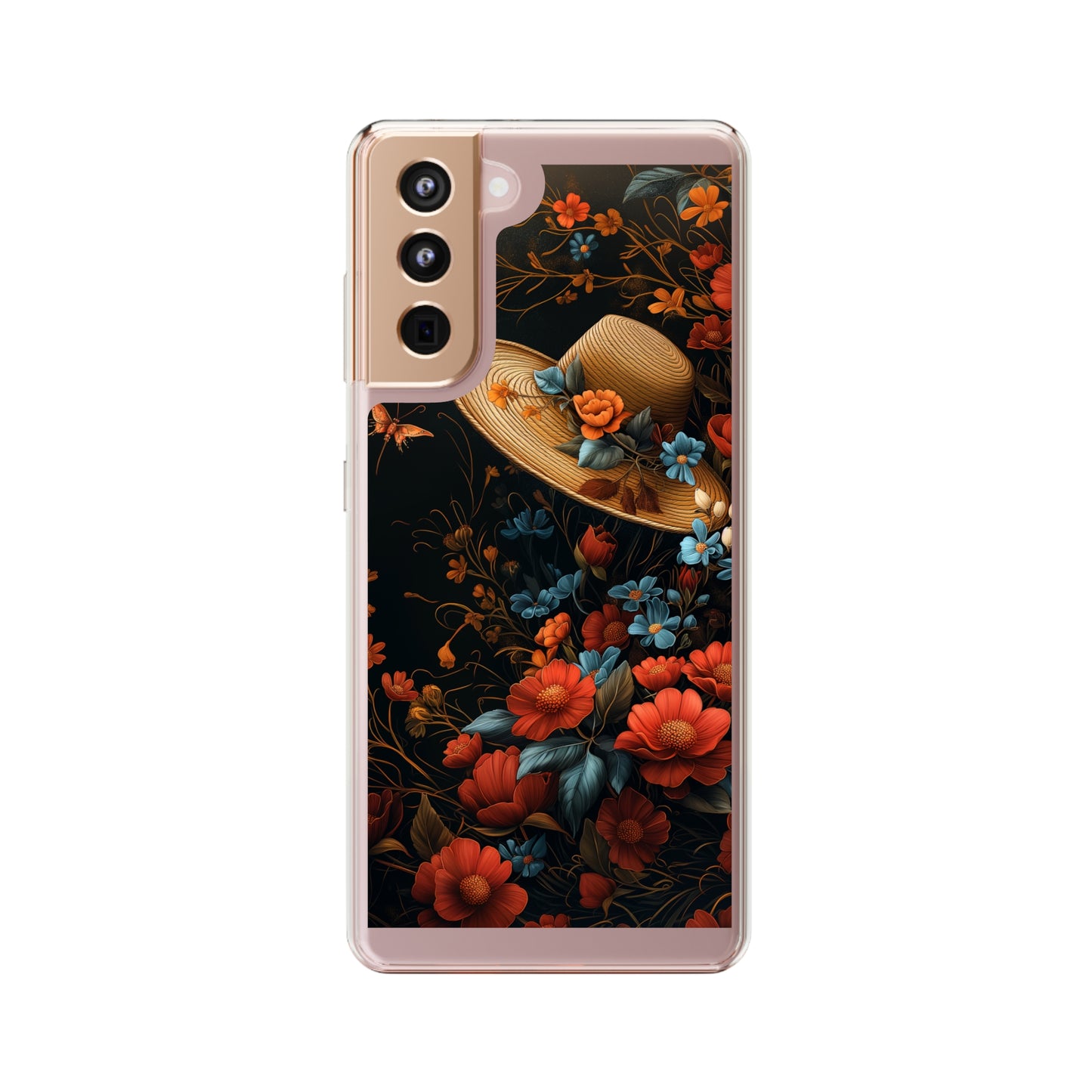 Clear Phone Cases Floral