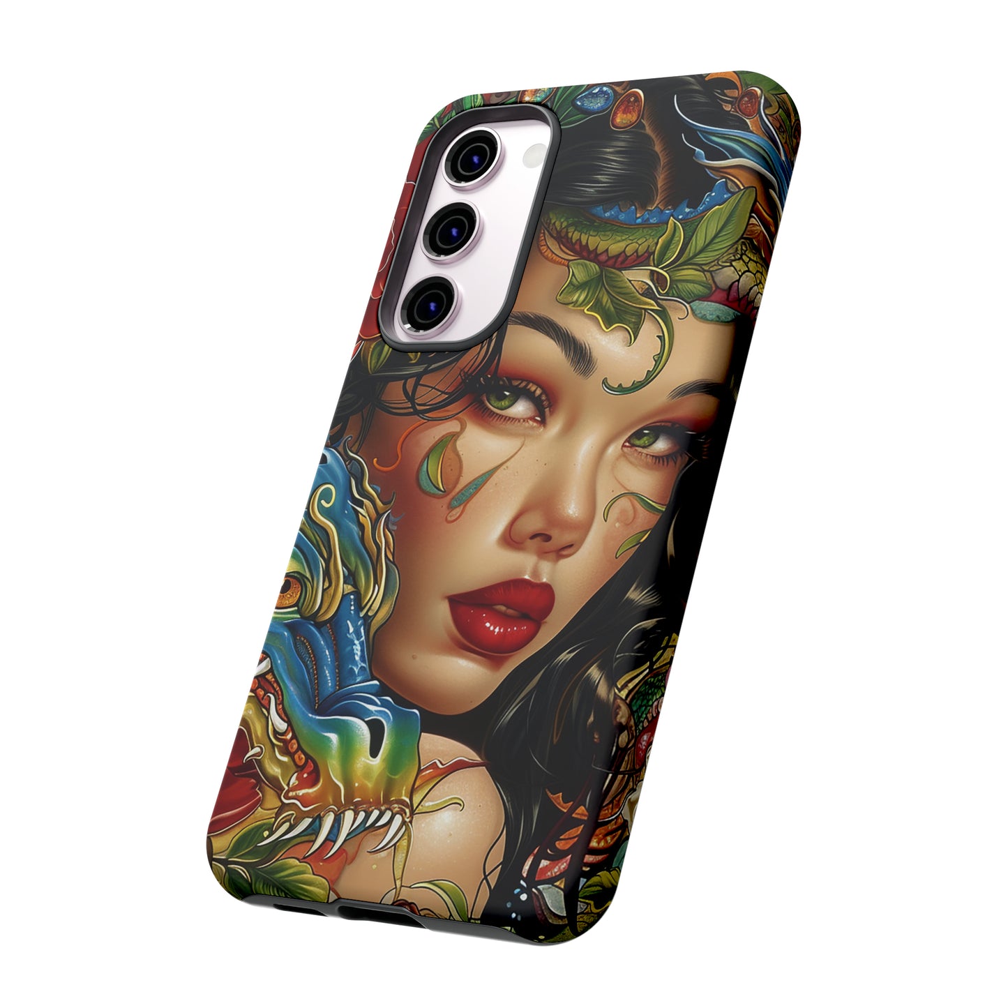 Tough Phone Case Lady 03