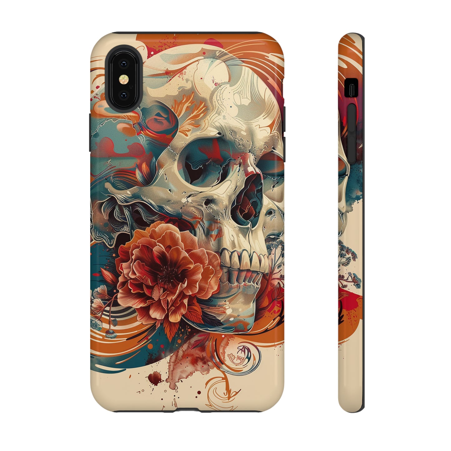 Tough Phone Case Skull 04