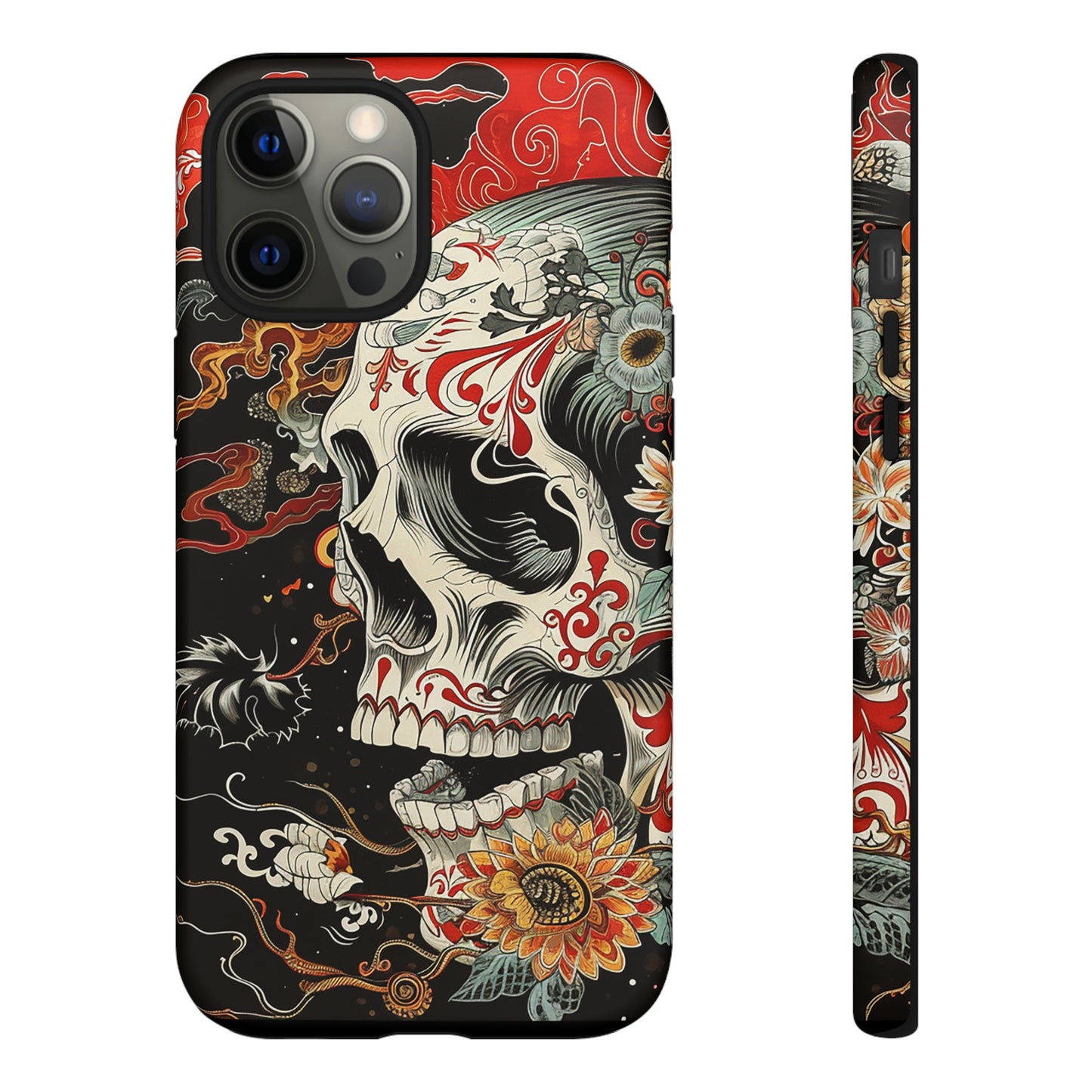 Tough Phone Case Skull 07