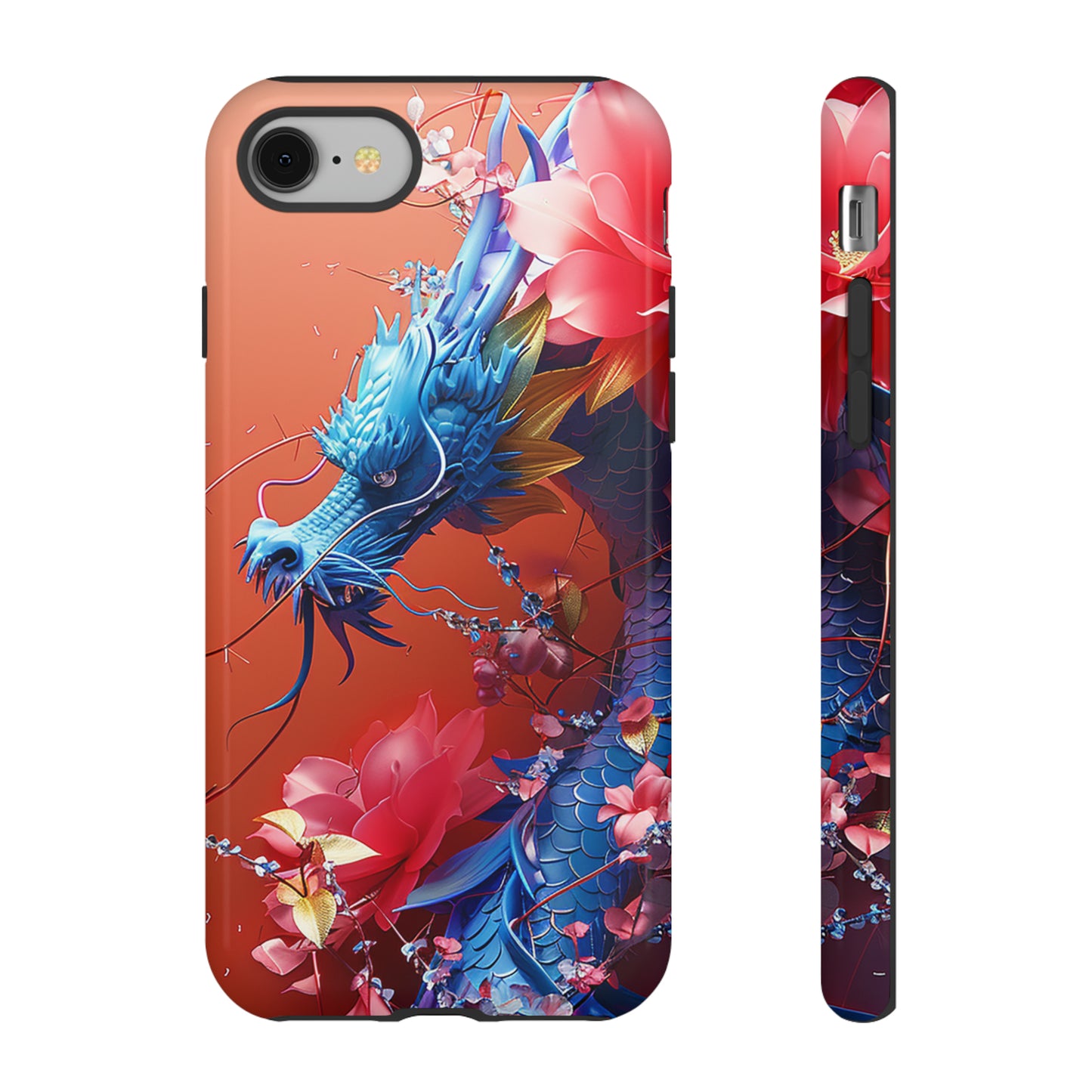 Tough Phone Cases Azure Serpent