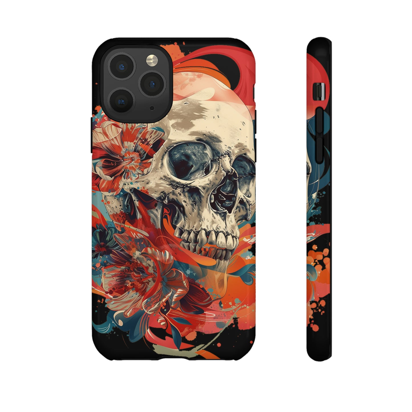 Tough Phone Case Skull 03