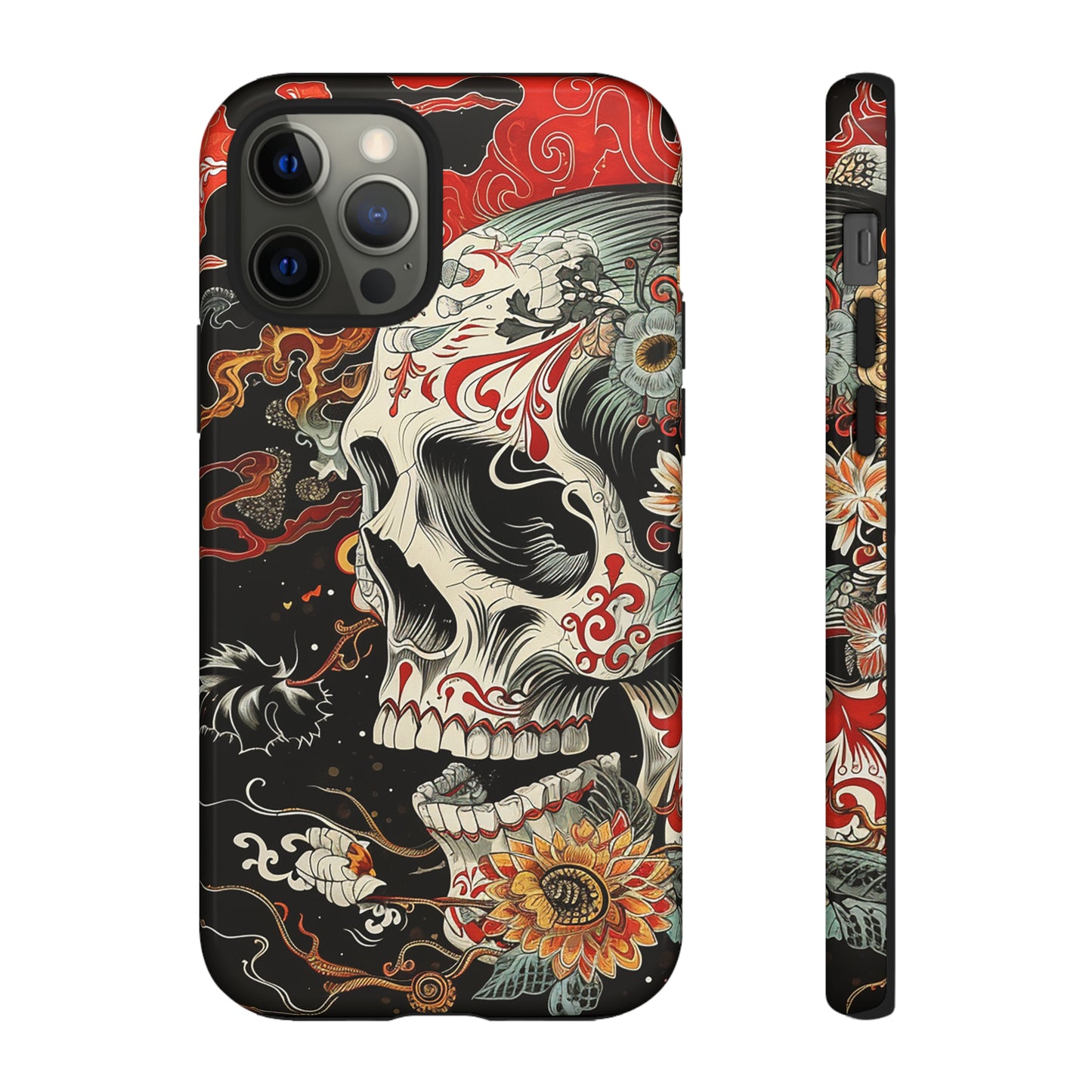 Tough Phone Case Skull 07