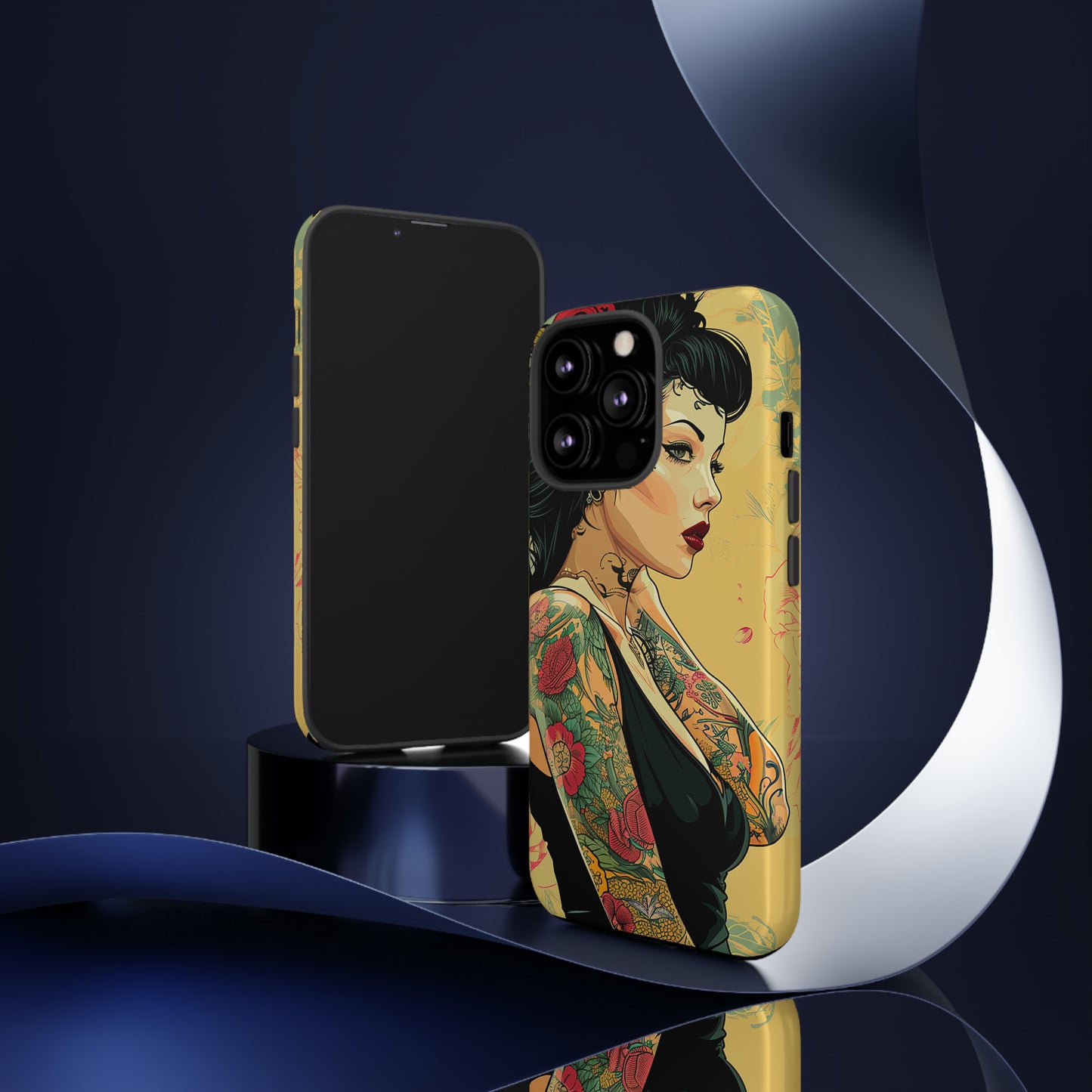 Tough Phone Case Lady 06