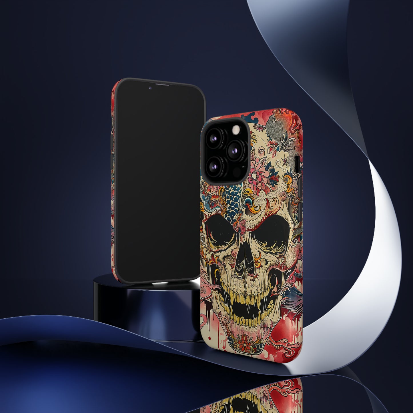 Tough Phone Case Skull 05