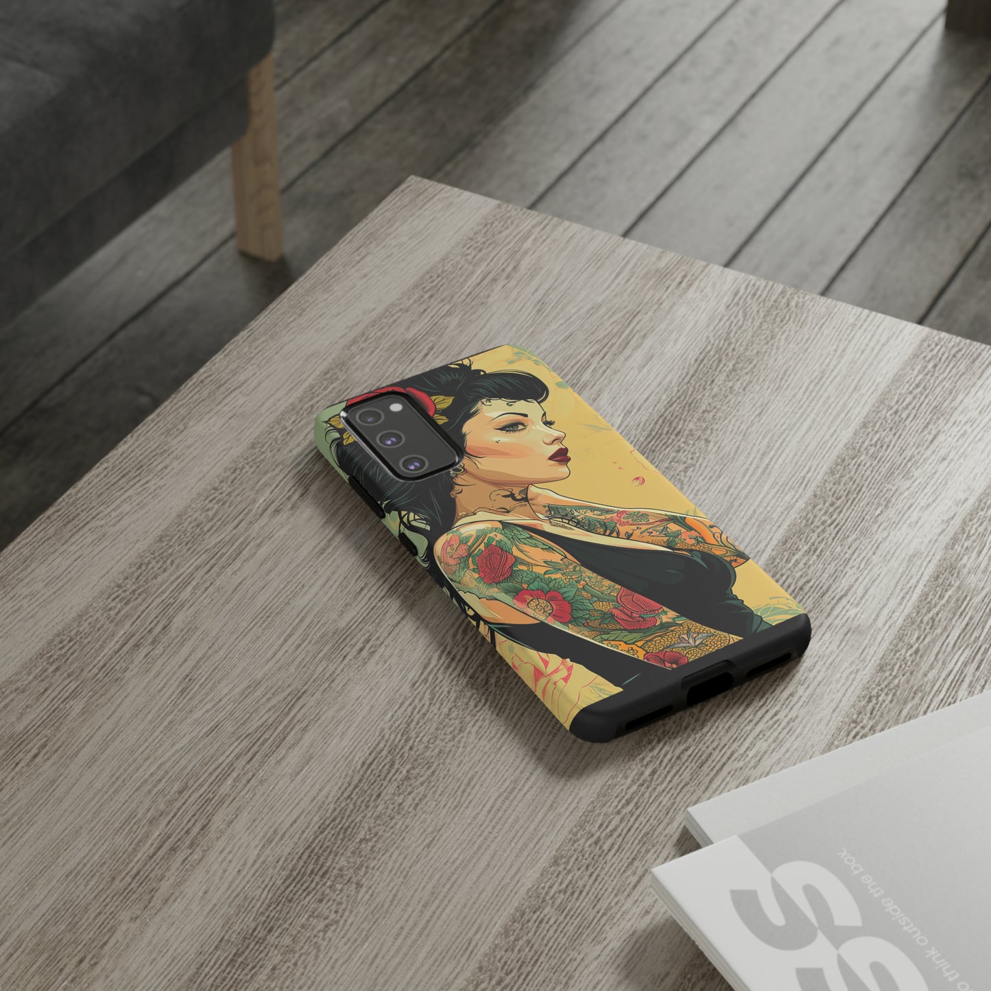 Tough Phone Case Lady 06