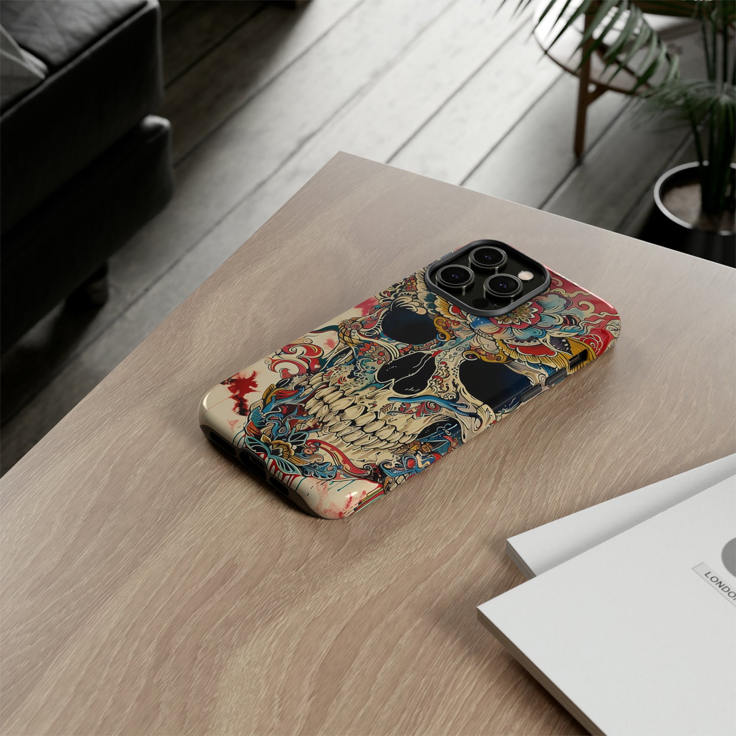 Tough Phone Case Skull 06