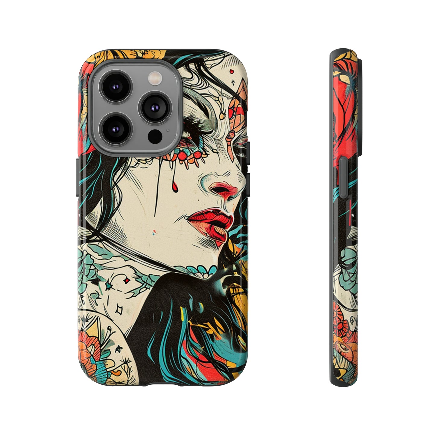 Tough Phone Case Lady 02