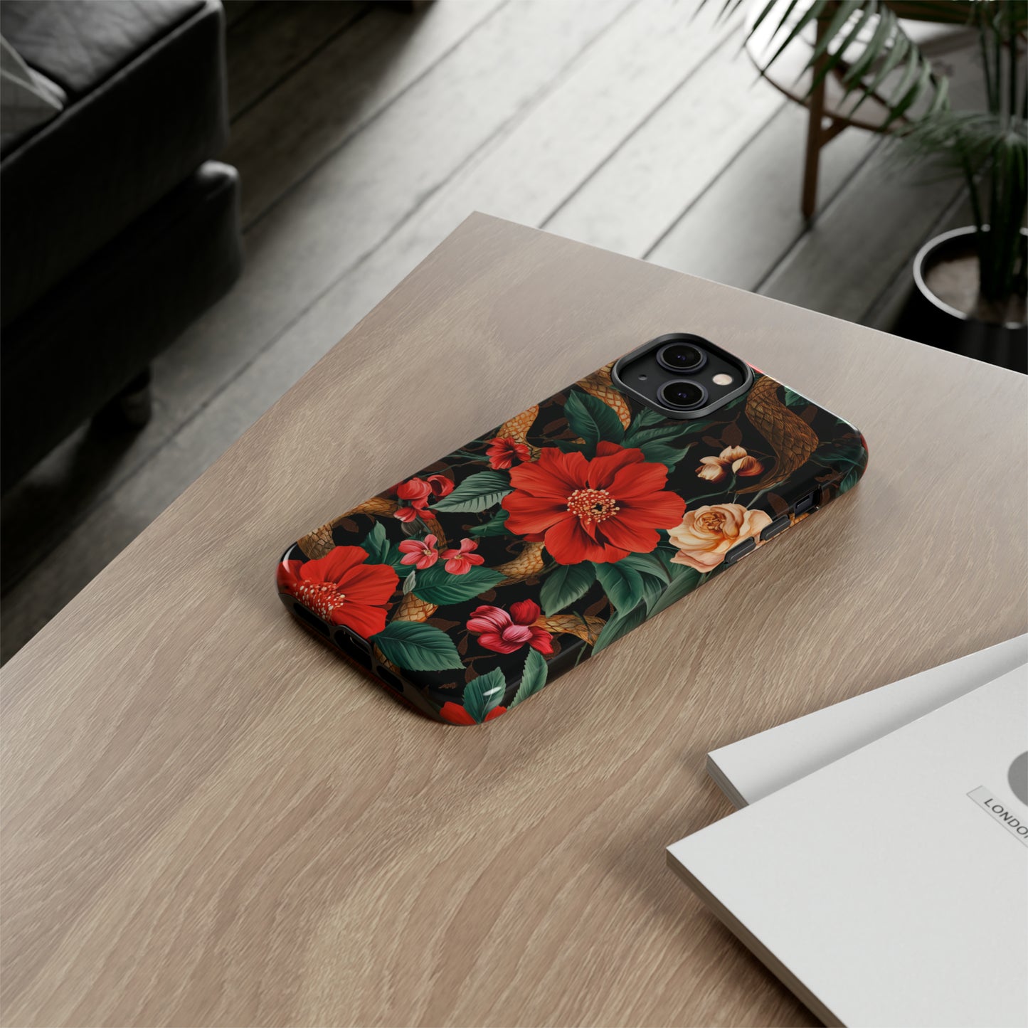 Tough Phone Case Flower 03