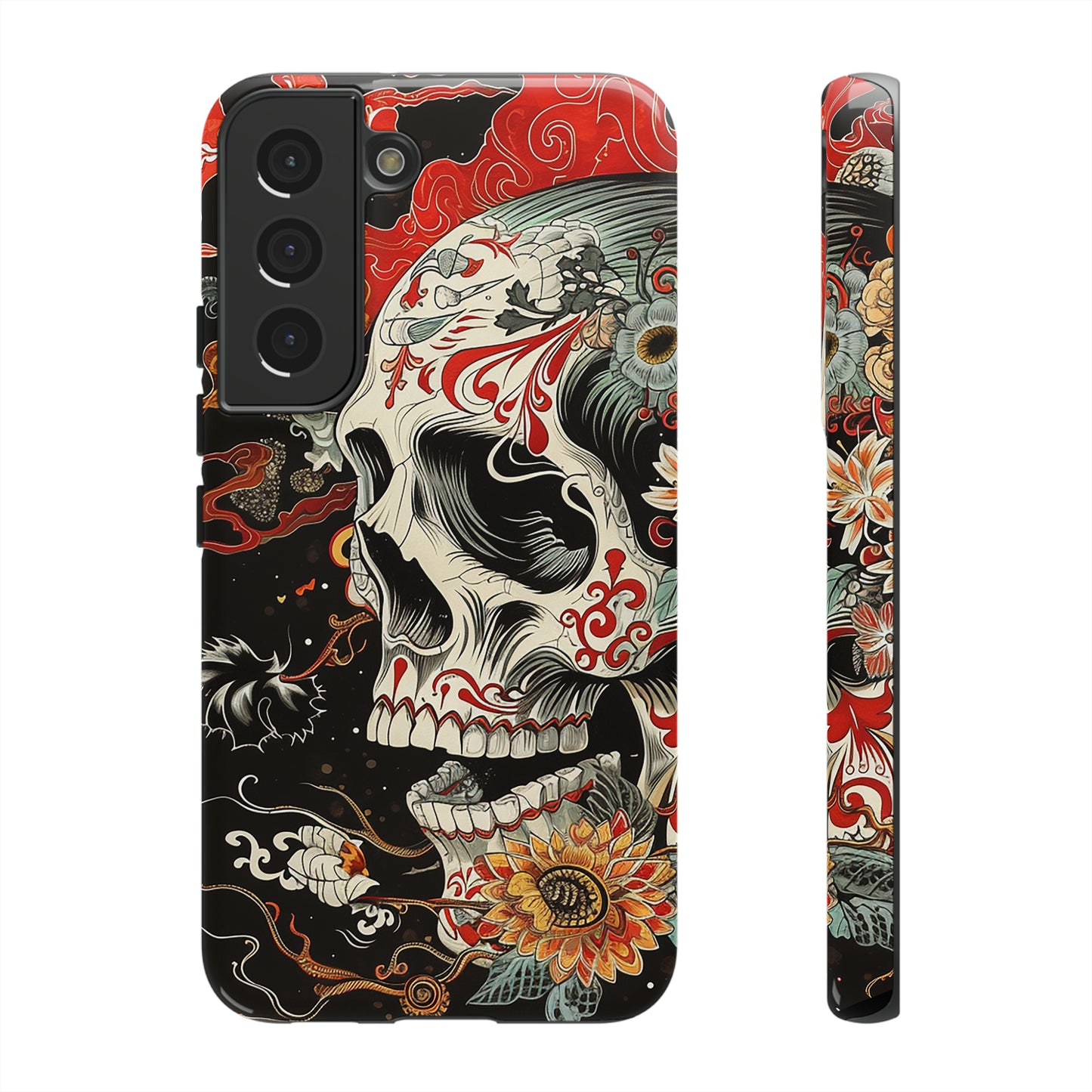 Tough Phone Case Skull 07