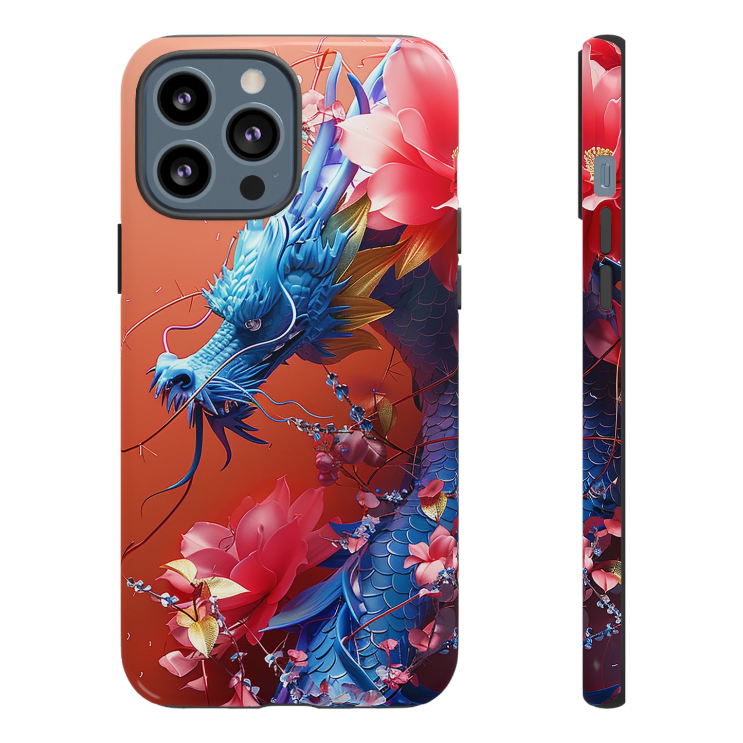 Tough Phone Cases Azure Serpent