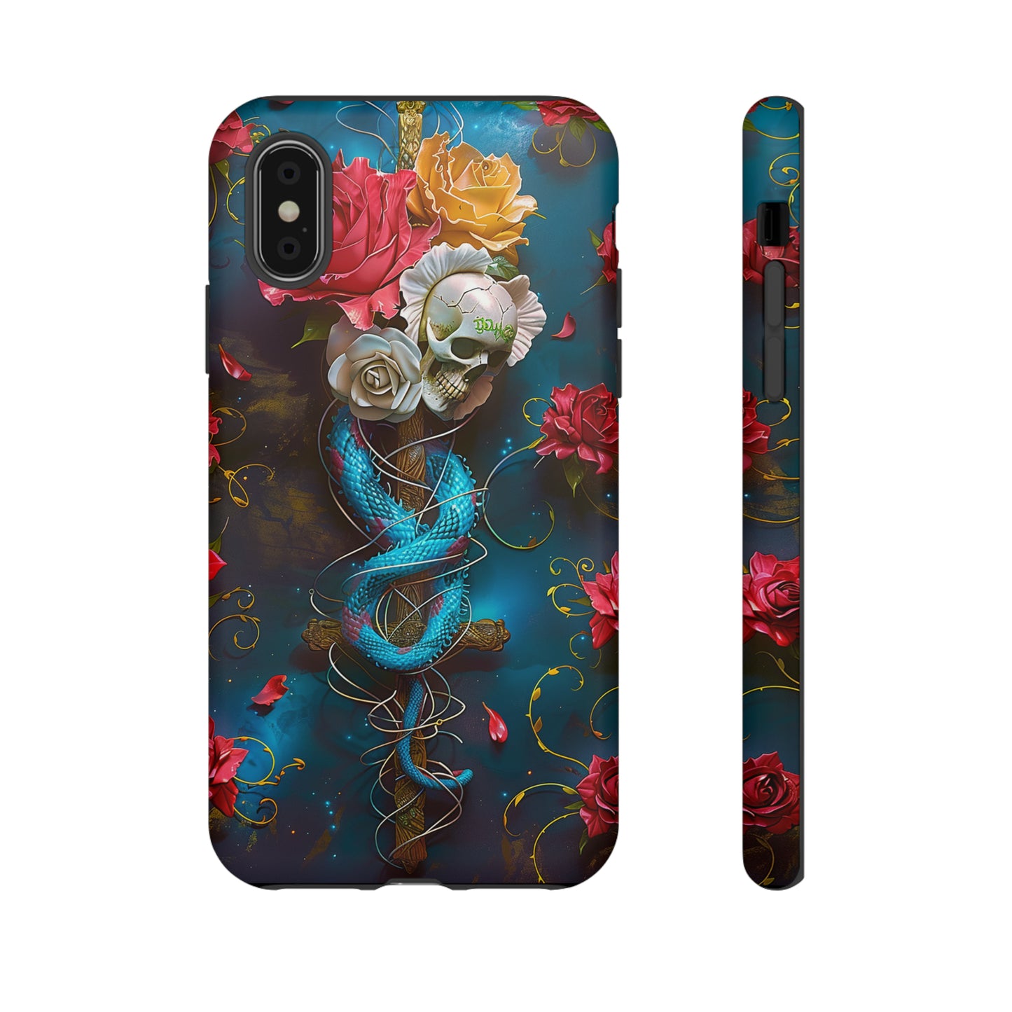 Tough Phone Cases Serpent & Roses