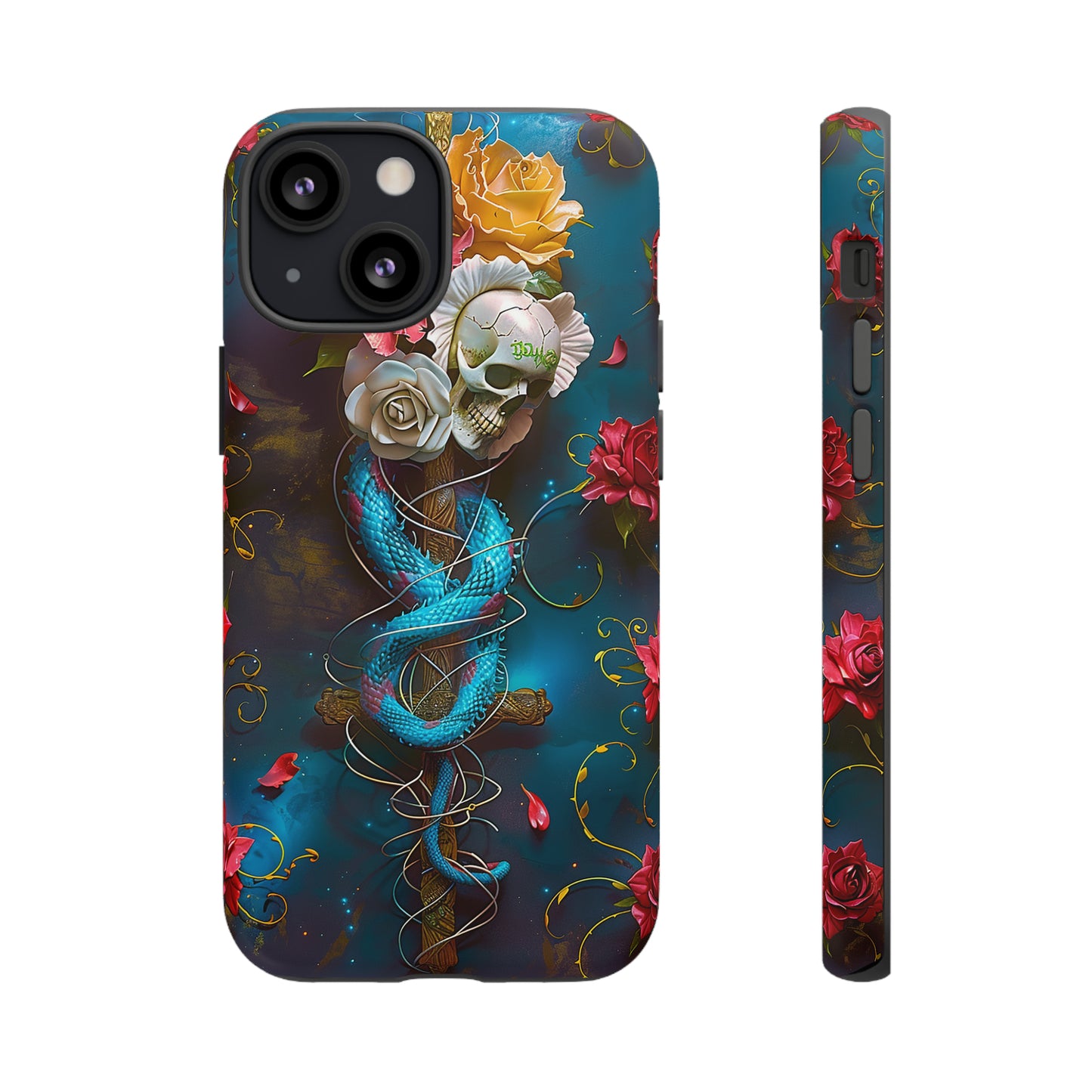 Tough Phone Cases Serpent & Roses