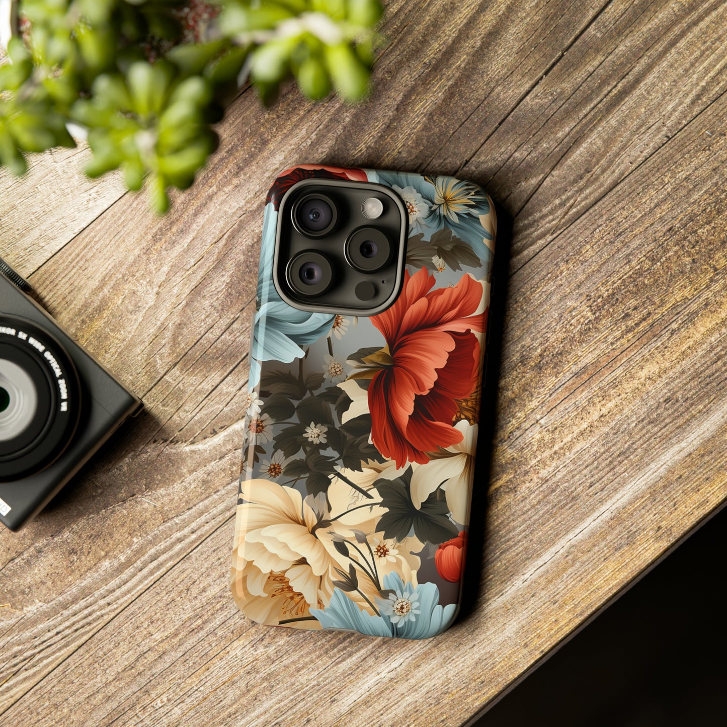 Tough Phone Case Floral