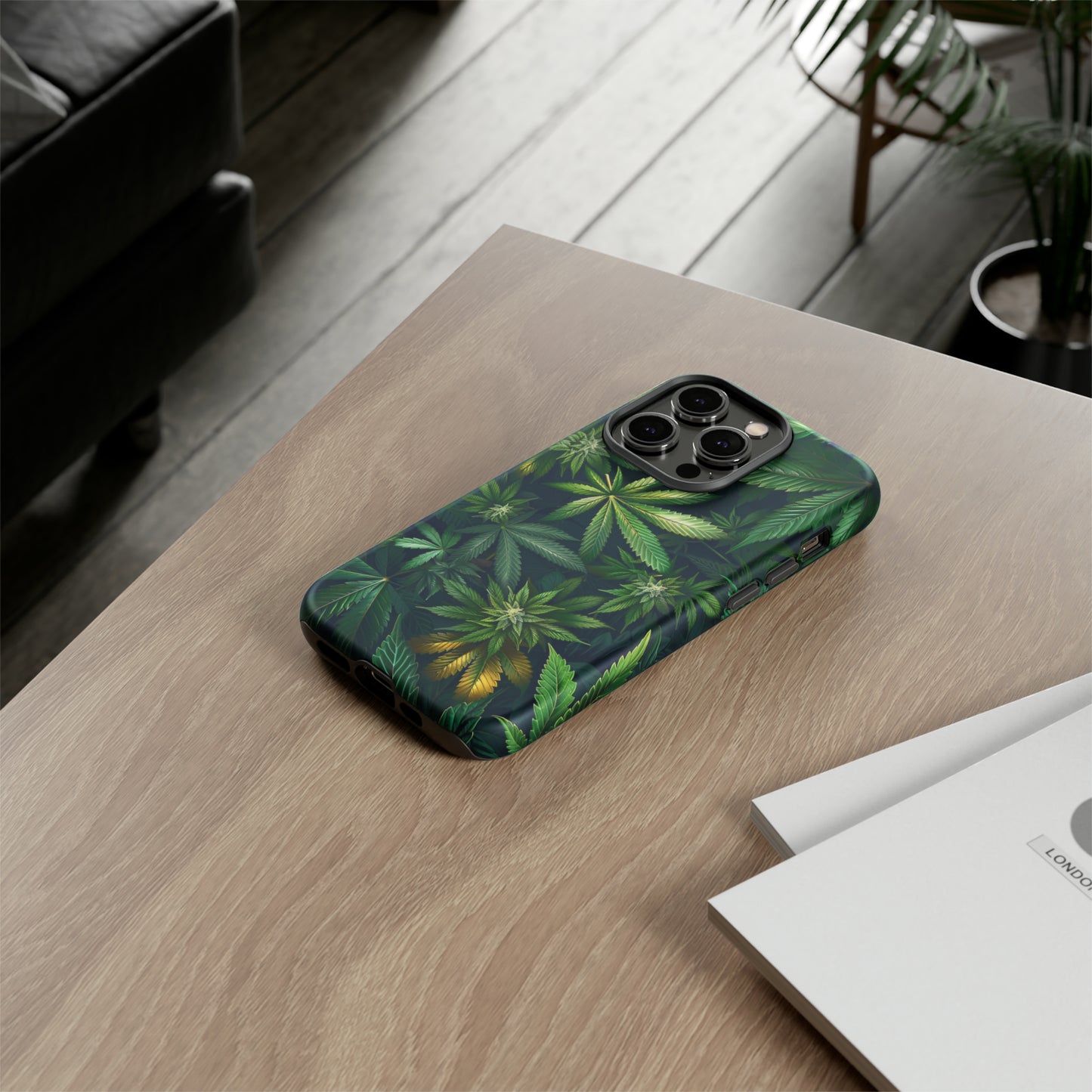 Tough Phone Case Cannabis