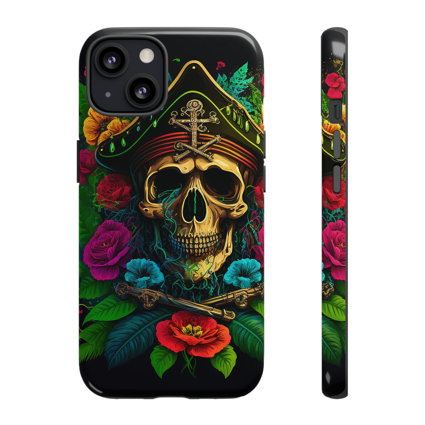 Tough Phone Case Pirate Skull